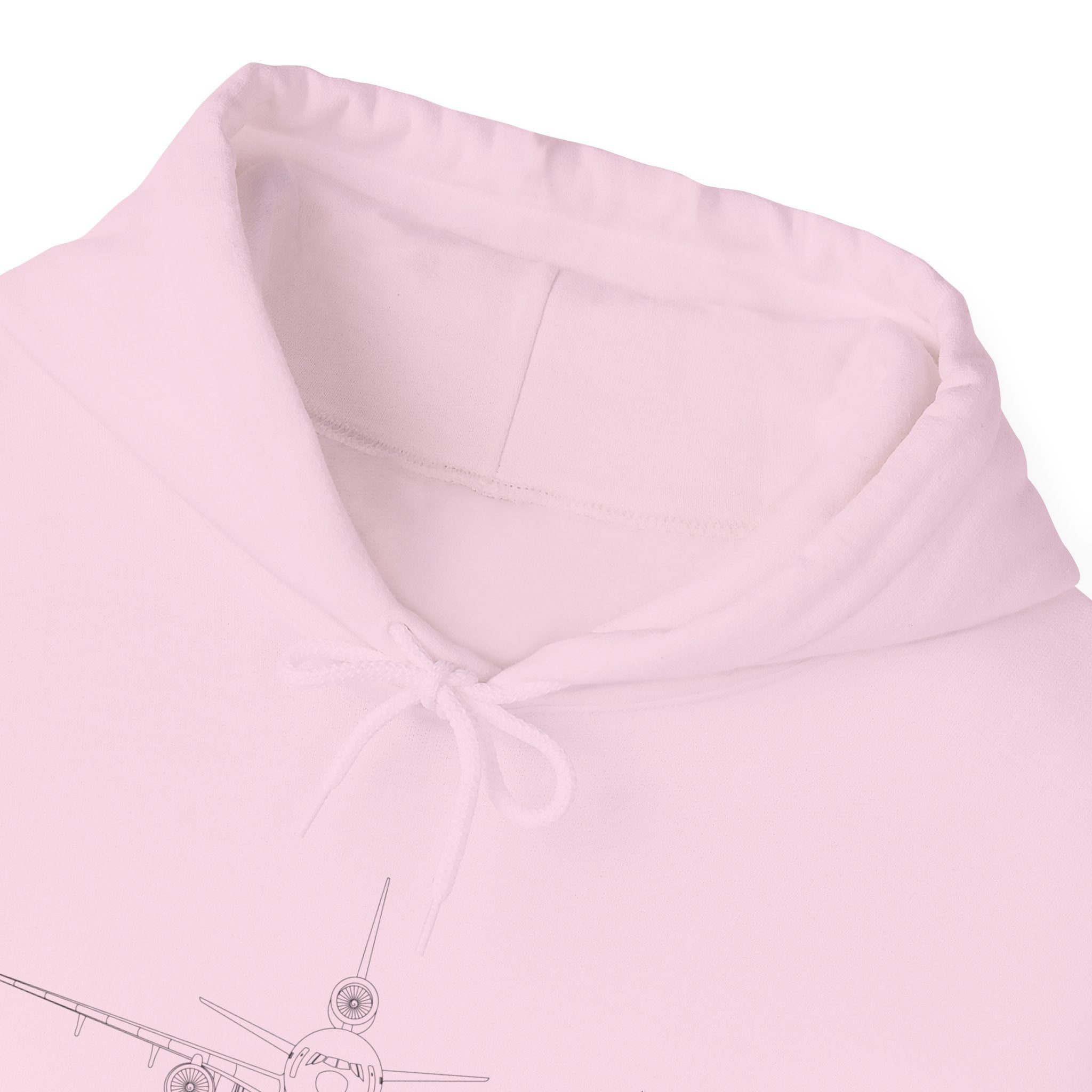 McDonnell Douglas MD-11 Airplane Unisex Heavy Blend™ Hoodie Poly/Cotton - Light Colors - Hoodie - WCUniforms