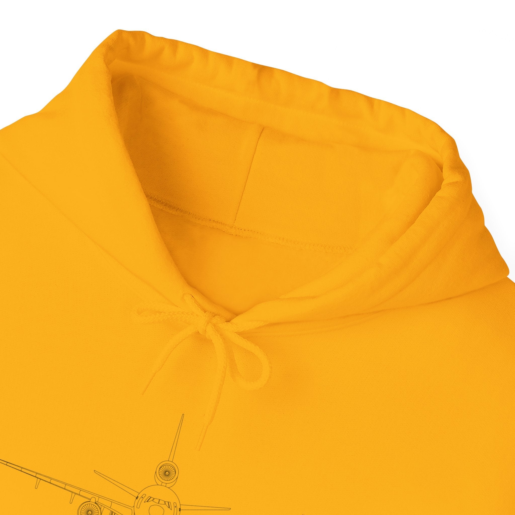 McDonnell Douglas MD-11 Airplane Unisex Heavy Blend™ Hoodie Poly/Cotton - Light Colors - Hoodie - WCUniforms