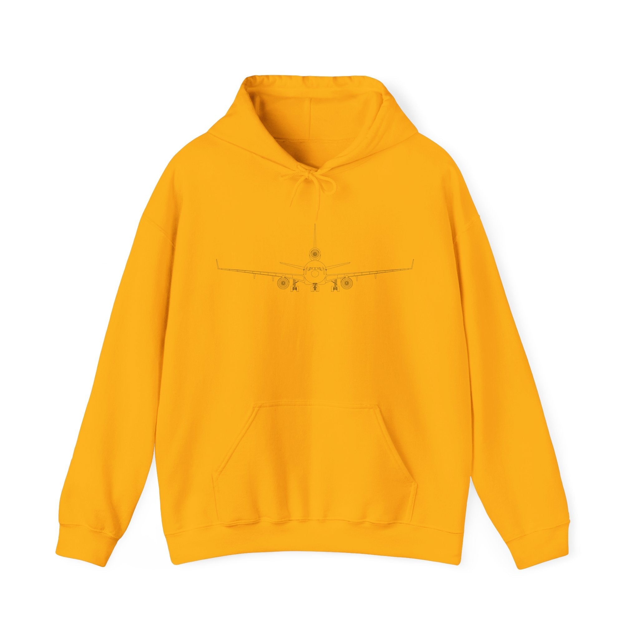 McDonnell Douglas MD-11 Airplane Unisex Heavy Blend™ Hoodie Poly/Cotton - Light Colors - Hoodie - WCUniforms