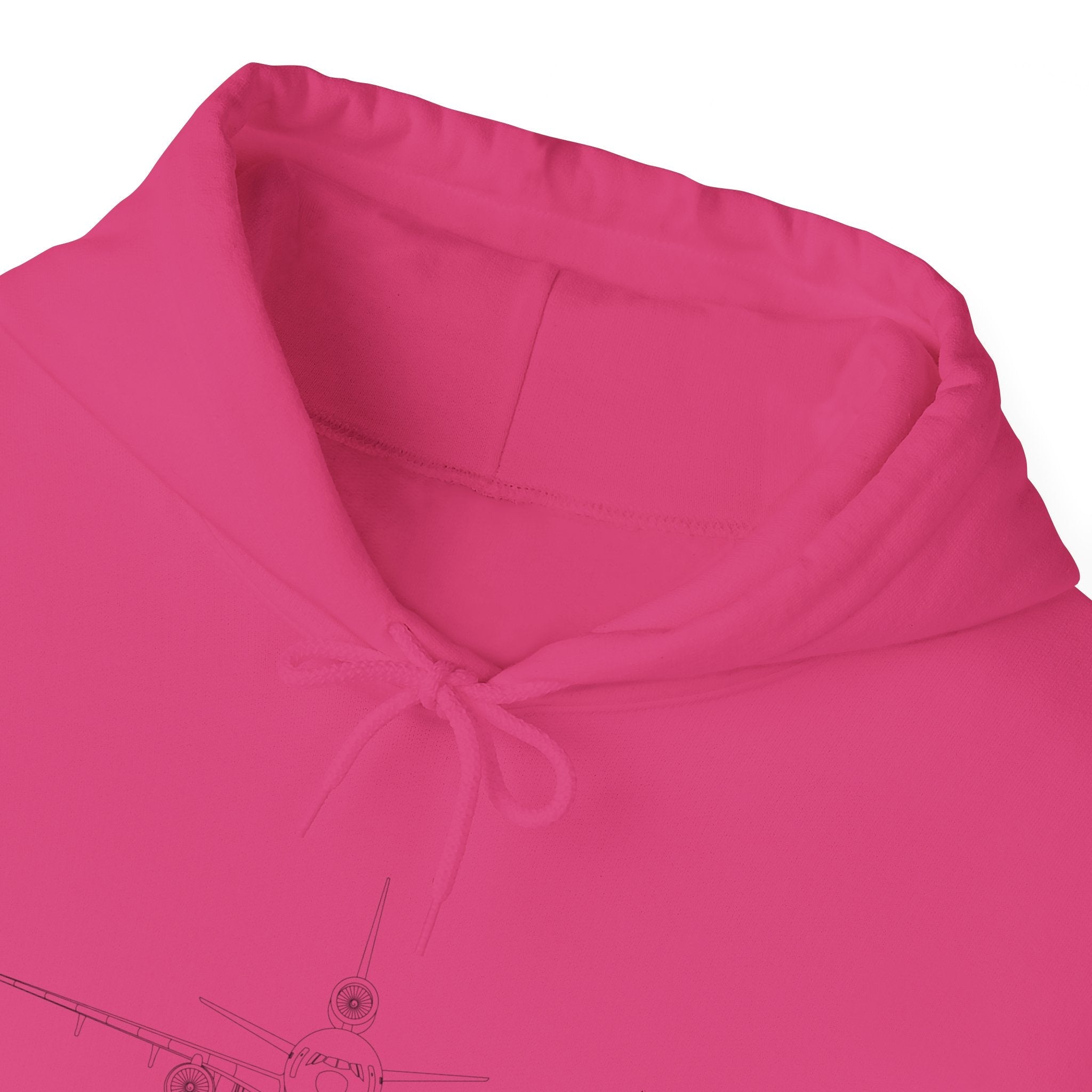 McDonnell Douglas MD-11 Airplane Unisex Heavy Blend™ Hoodie Poly/Cotton - Light Colors - Hoodie - WCUniforms