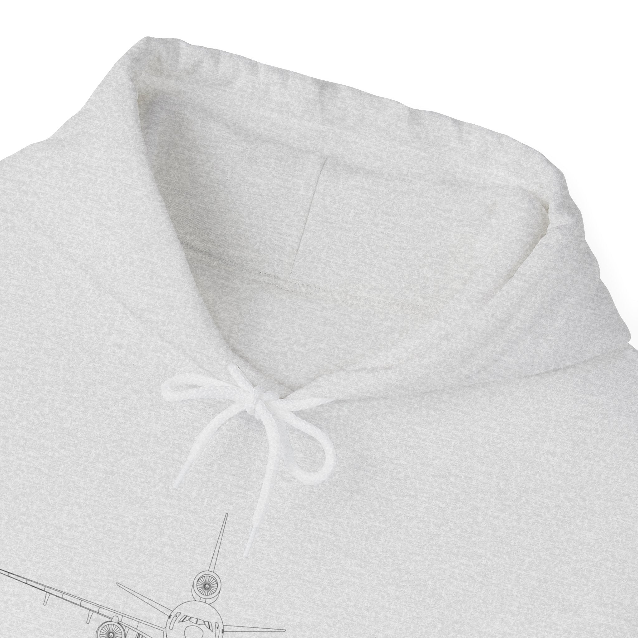 McDonnell Douglas MD-11 Airplane Unisex Heavy Blend™ Hoodie Poly/Cotton - Light Colors - Hoodie - WCUniforms