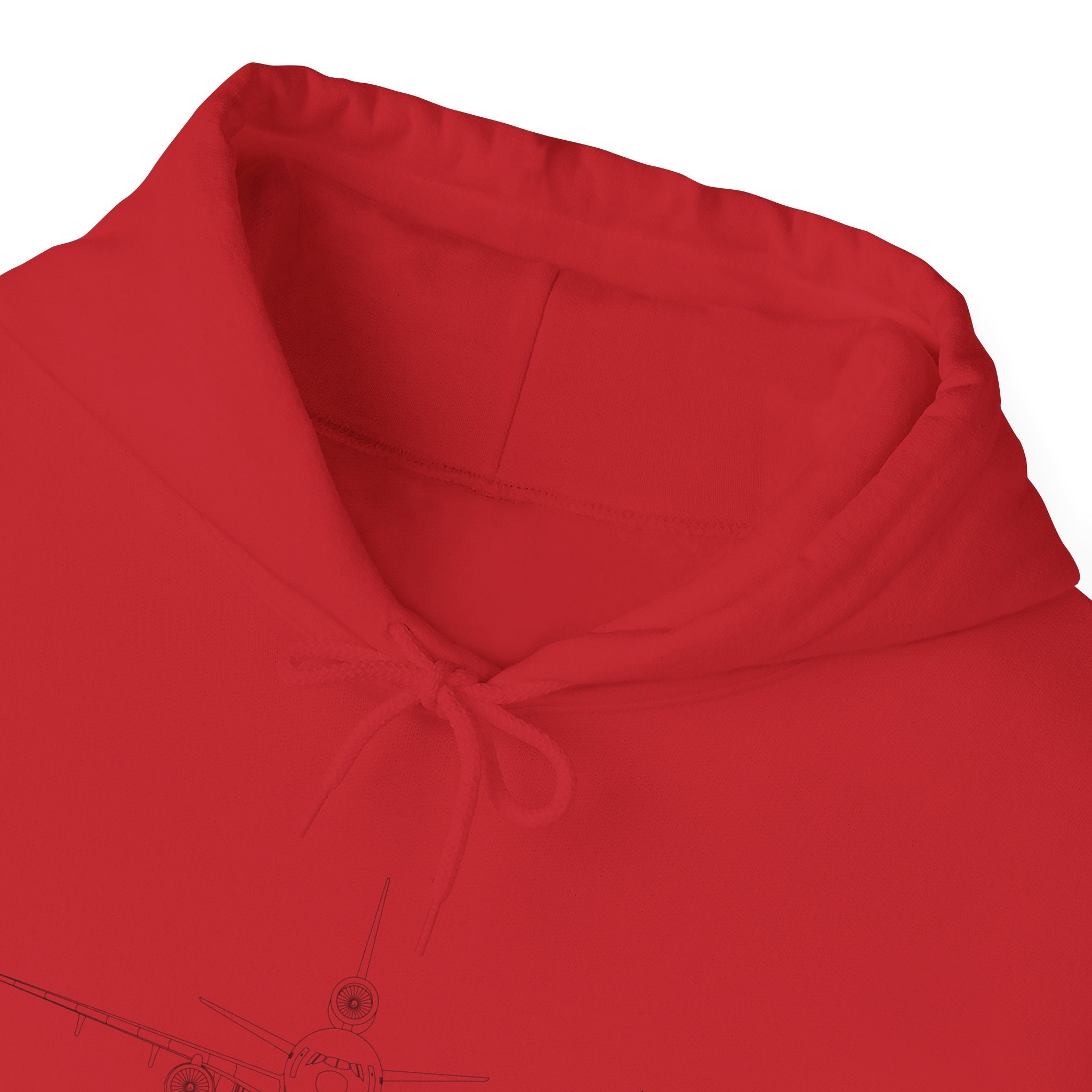 McDonnell Douglas MD-11 Airplane Unisex Heavy Blend™ Hoodie Poly/Cotton - Light Colors - Hoodie - WCUniforms