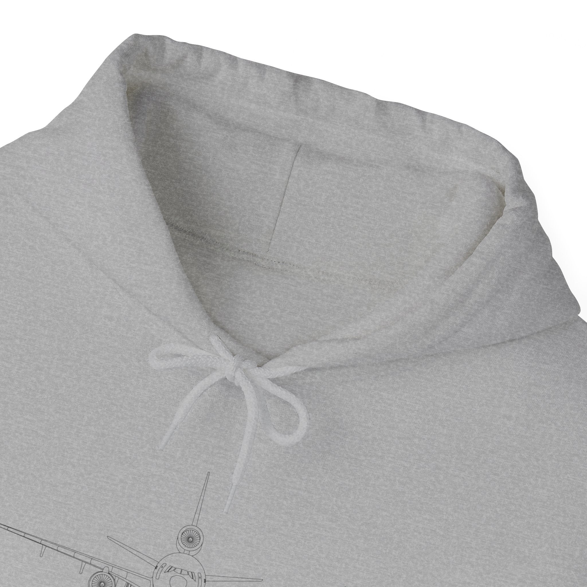 McDonnell Douglas MD-11 Airplane Unisex Heavy Blend™ Hoodie Poly/Cotton - Light Colors - Hoodie - WCUniforms