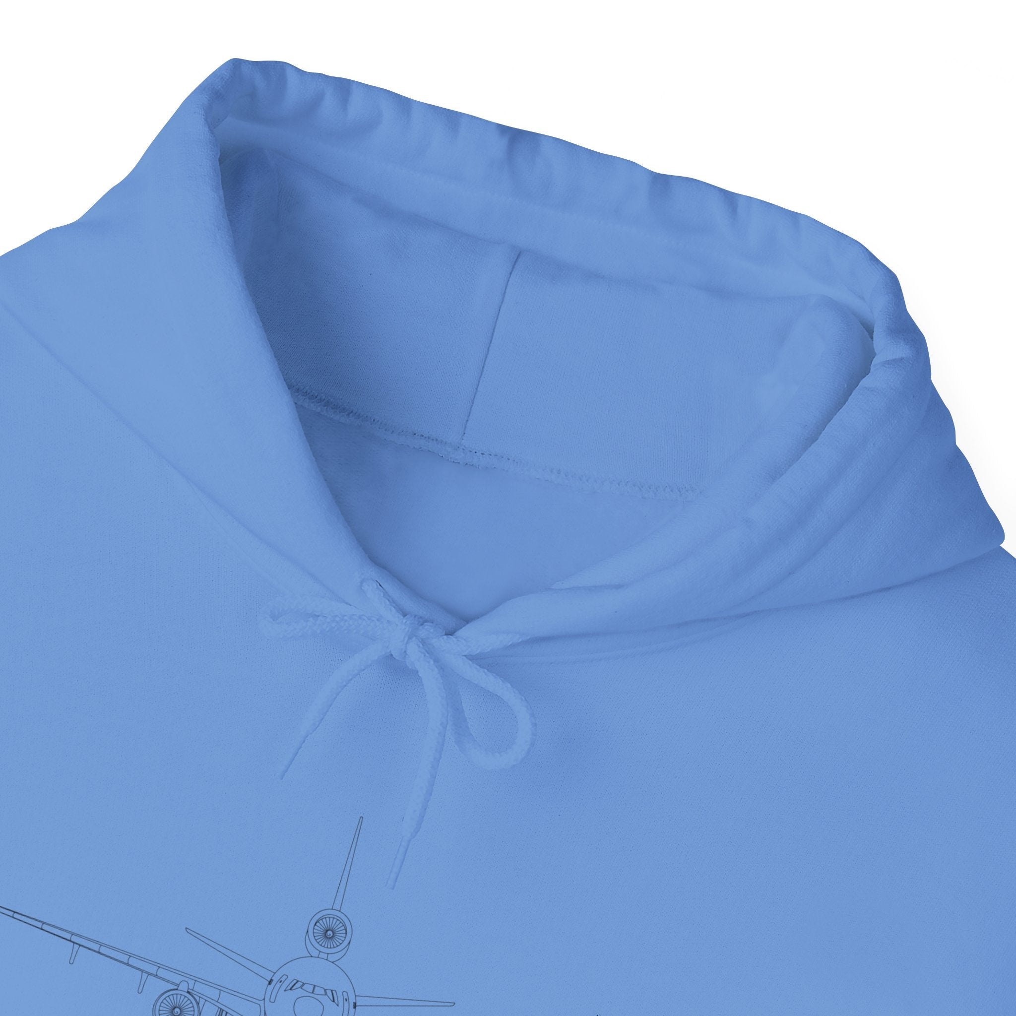 McDonnell Douglas MD-11 Airplane Unisex Heavy Blend™ Hoodie Poly/Cotton - Light Colors - Hoodie - WCUniforms