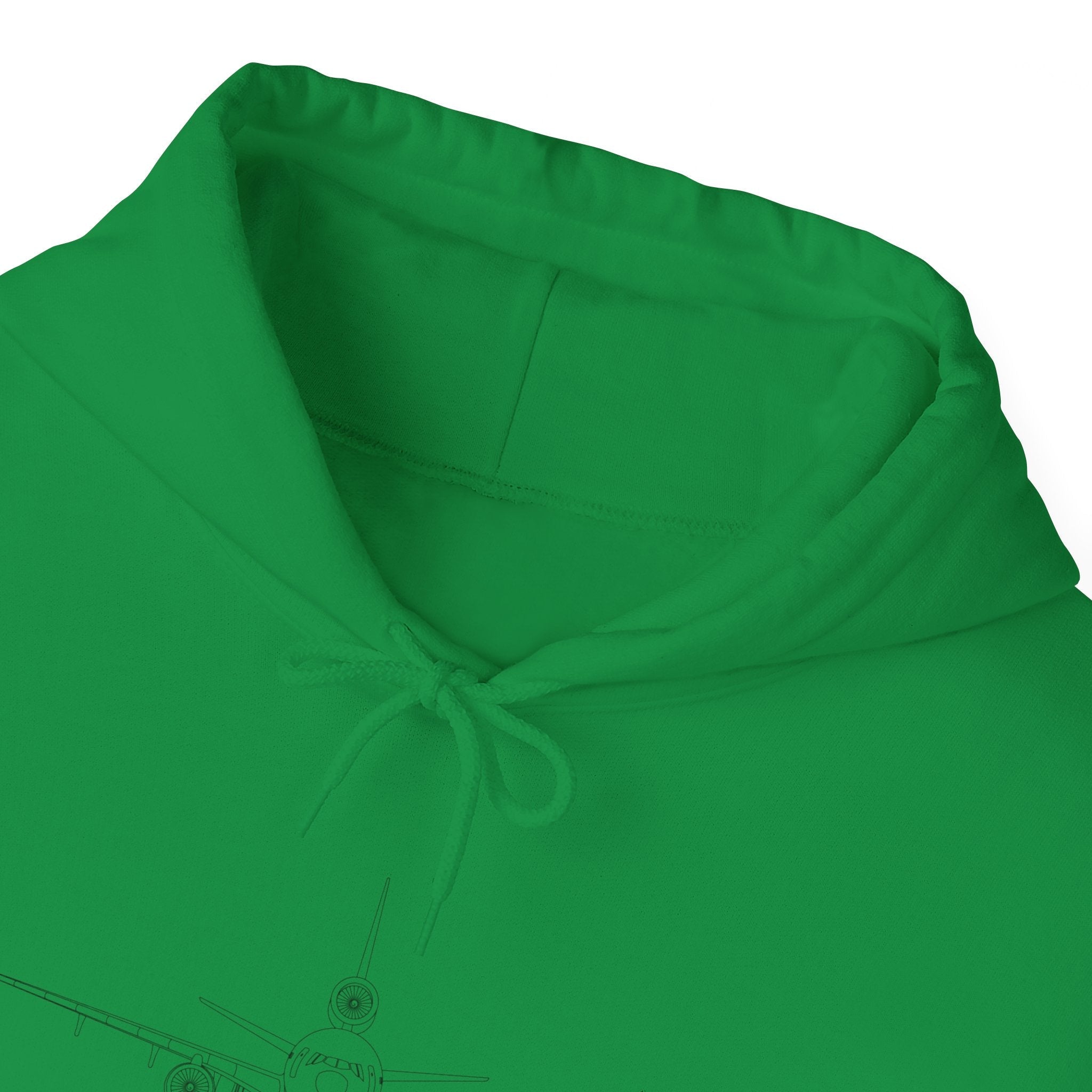 McDonnell Douglas MD-11 Airplane Unisex Heavy Blend™ Hoodie Poly/Cotton - Light Colors - Hoodie - WCUniforms