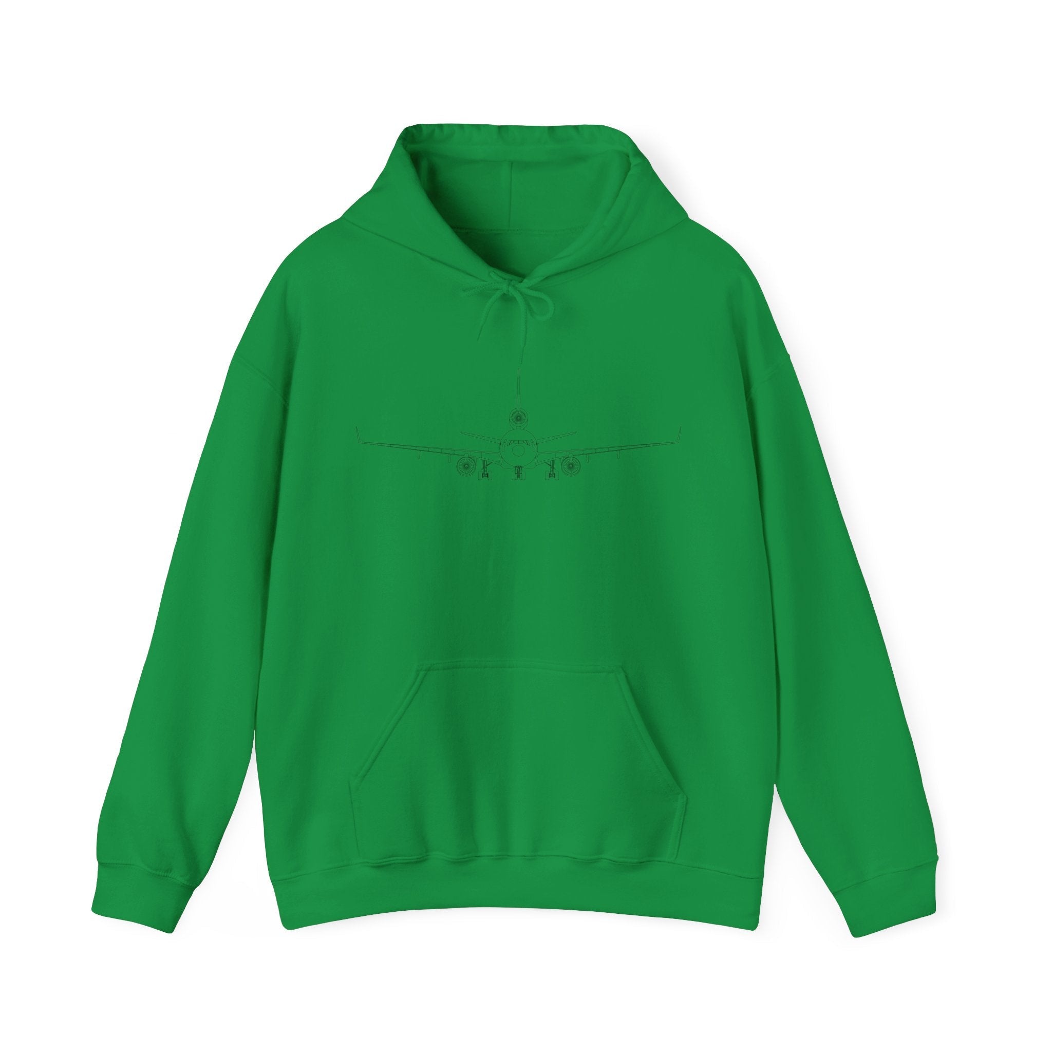 McDonnell Douglas MD-11 Airplane Unisex Heavy Blend™ Hoodie Poly/Cotton - Light Colors - Hoodie - WCUniforms