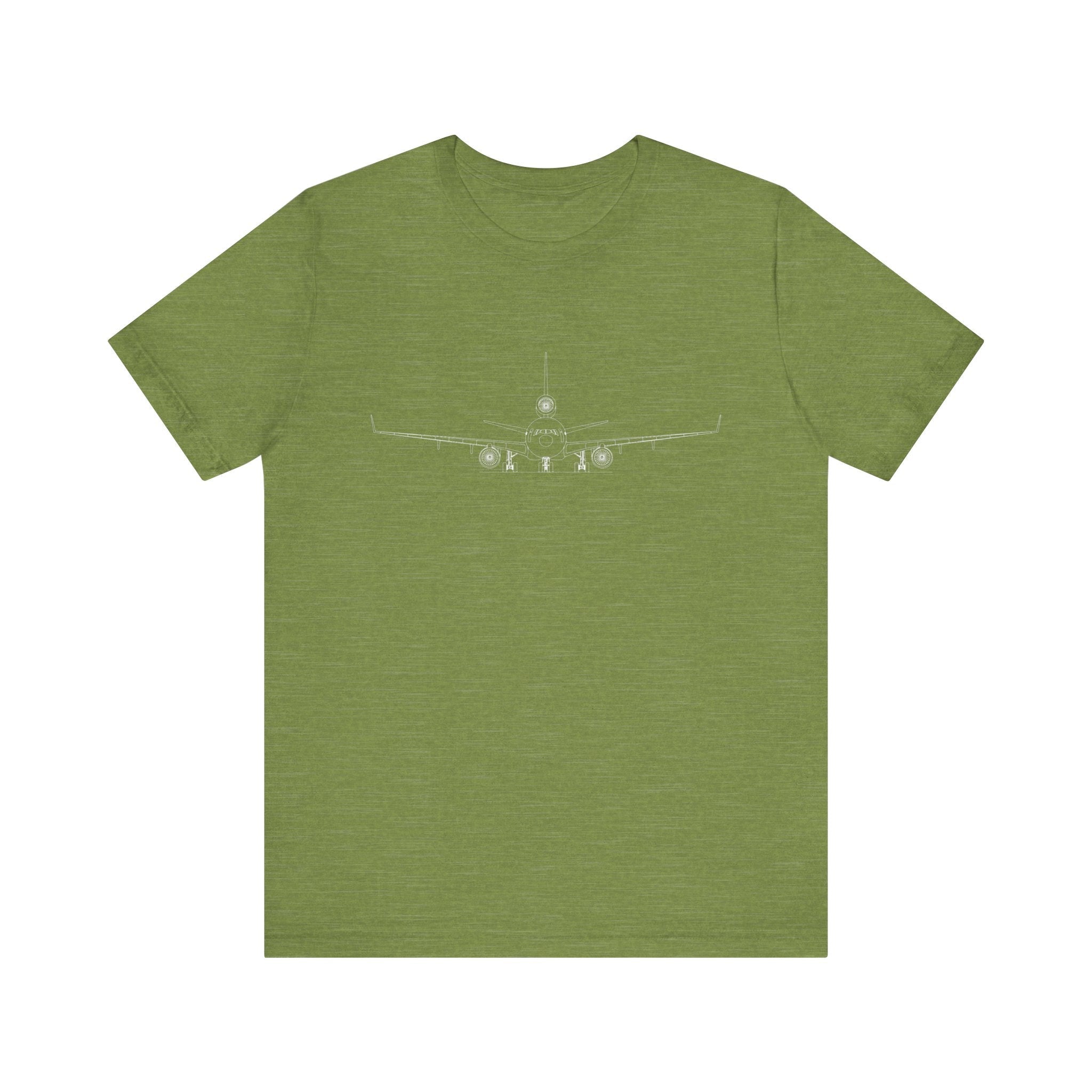 McDonnell Douglas MD-11 Unisex Soft Feel Jersey Short Sleeve Tee - Dark Heather Colors - T-Shirt - WCUniforms
