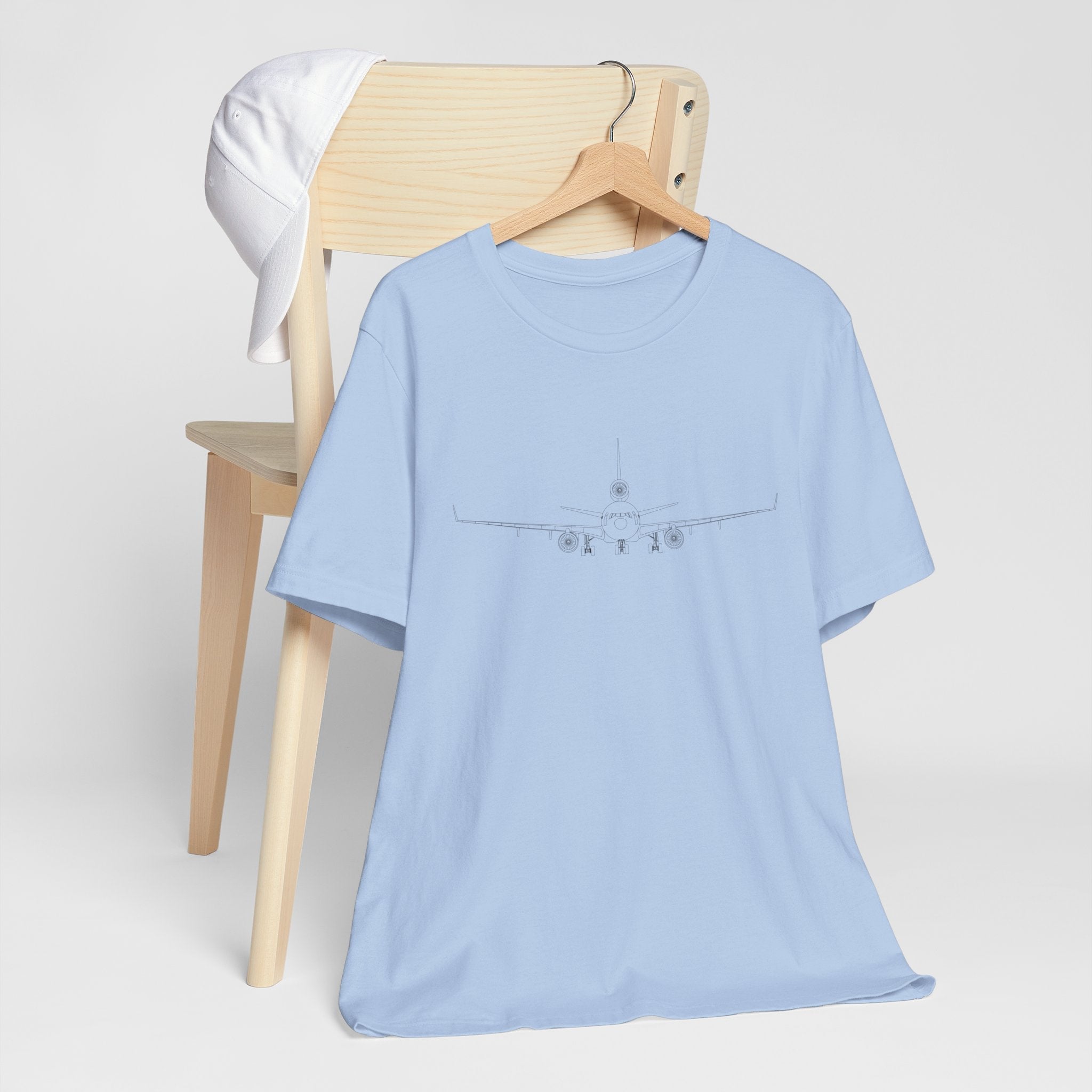 McDonnell Douglas MD-11 Unisex Soft Feel Jersey Short Sleeve Tee - Light Colors - Poly/Cotton - T-Shirt - WCUniforms