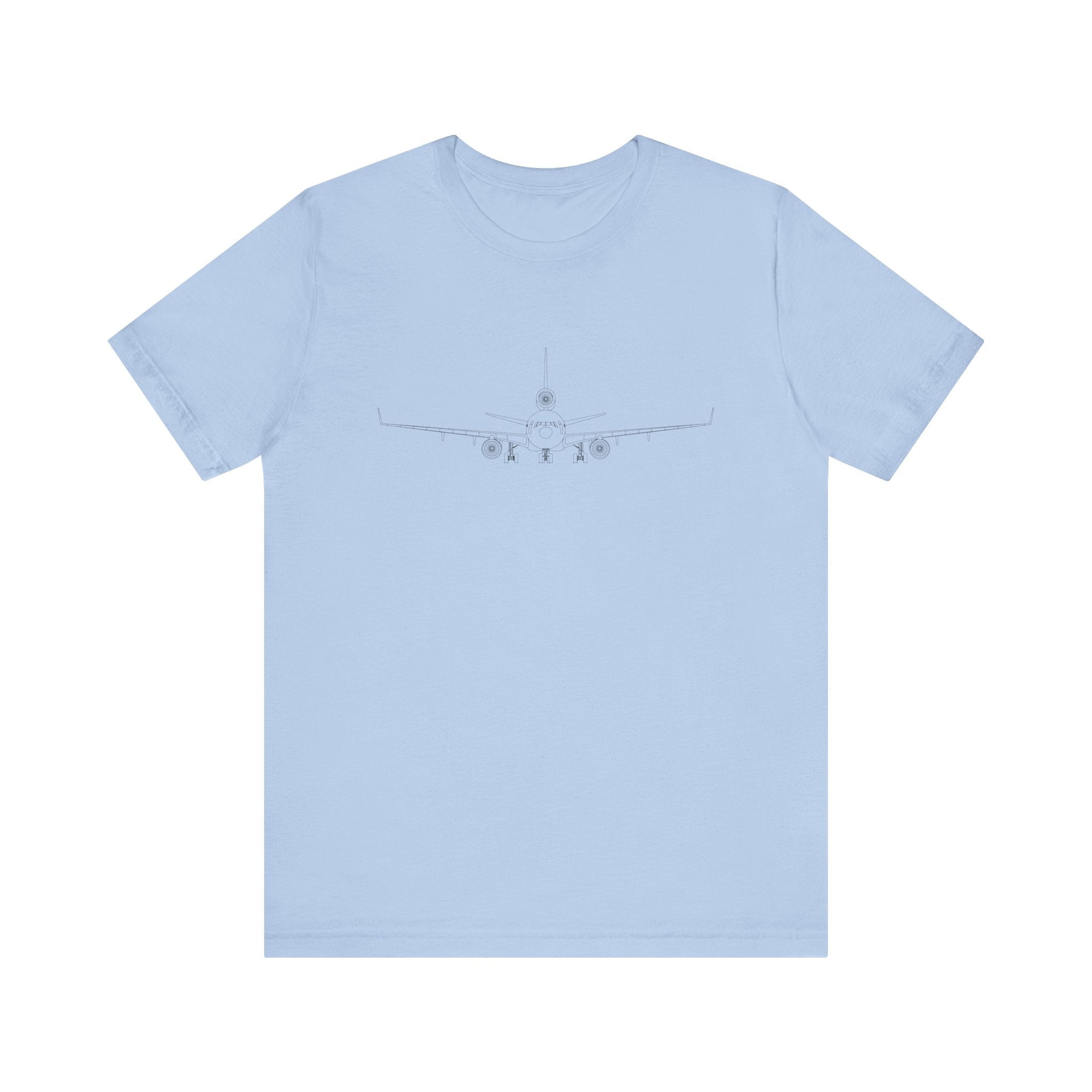 McDonnell Douglas MD-11 Unisex Soft Feel Jersey Short Sleeve Tee - Light Colors - Poly/Cotton - T-Shirt - WCUniforms