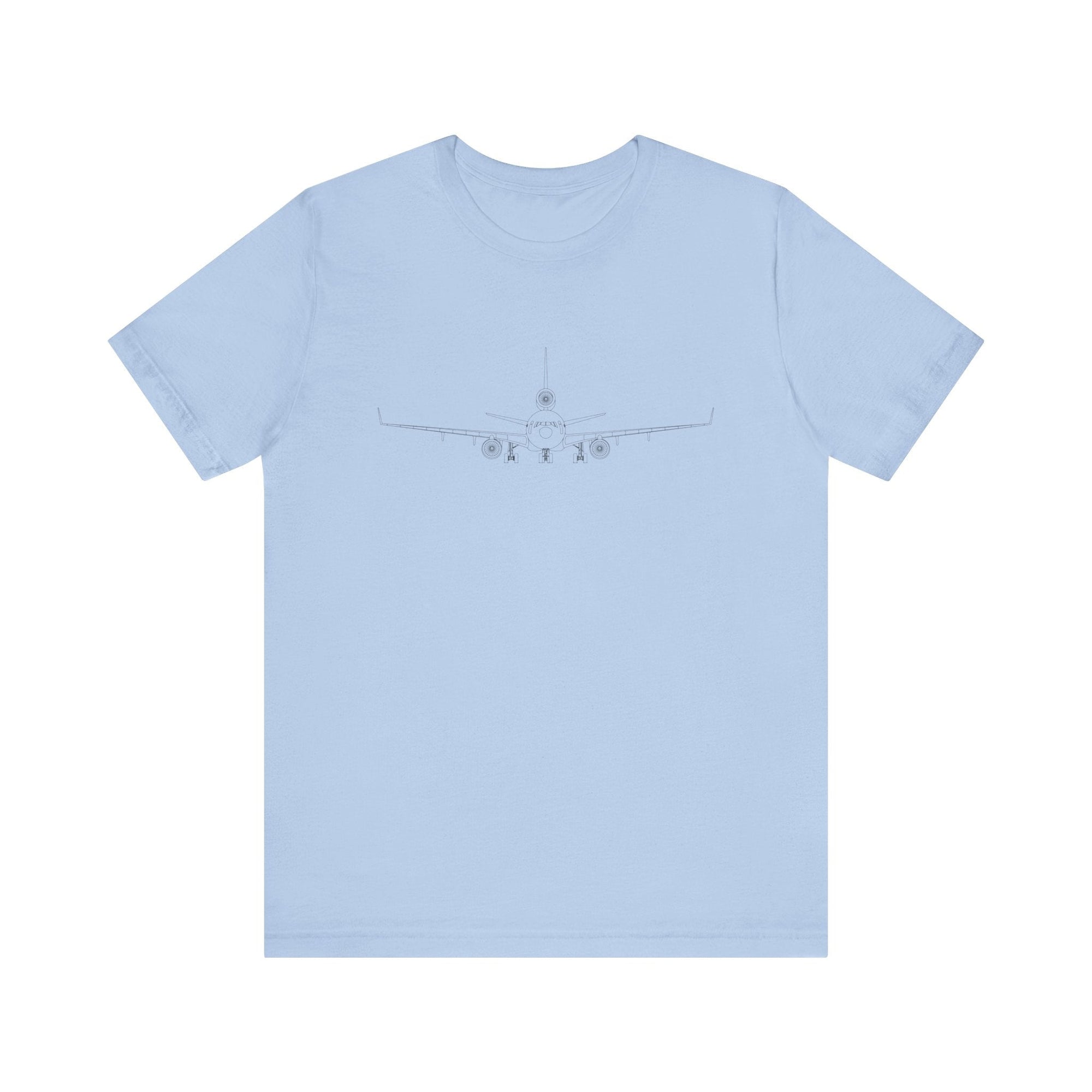 McDonnell Douglas MD-11 Unisex Soft Feel Jersey Short Sleeve Tee - Light Colors - Poly/Cotton - T-Shirt - WCUniforms