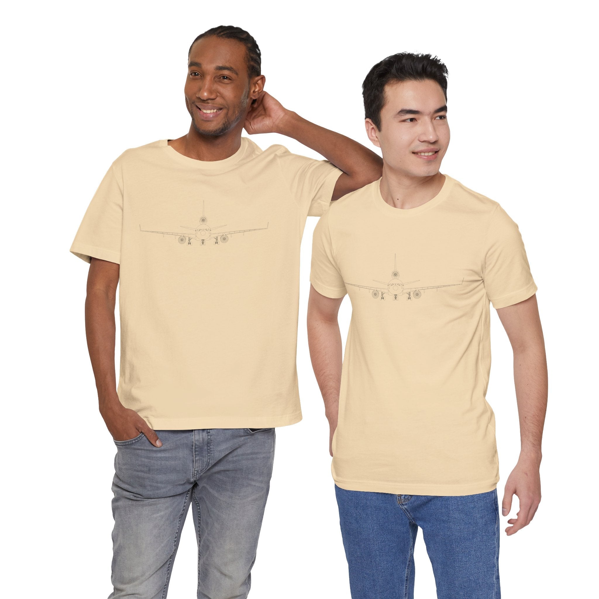 McDonnell Douglas MD-11 Unisex Soft Feel Jersey Short Sleeve Tee - Light Colors - Poly/Cotton - T-Shirt - WCUniforms