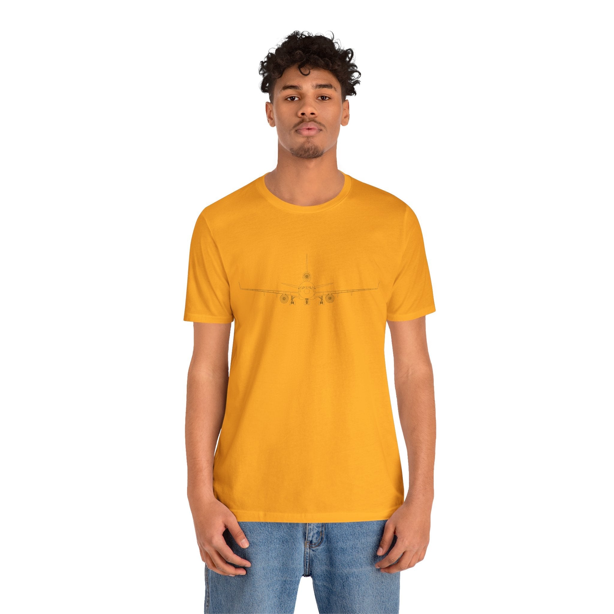 McDonnell Douglas MD-11 Unisex Soft Feel Jersey Short Sleeve Tee - Light Colors - Poly/Cotton - T-Shirt - WCUniforms