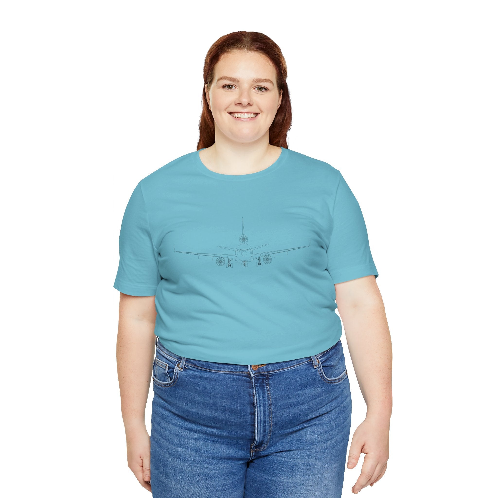 McDonnell Douglas MD-11 Unisex Soft Feel Jersey Short Sleeve Tee - Light Colors - Poly/Cotton - T-Shirt - WCUniforms