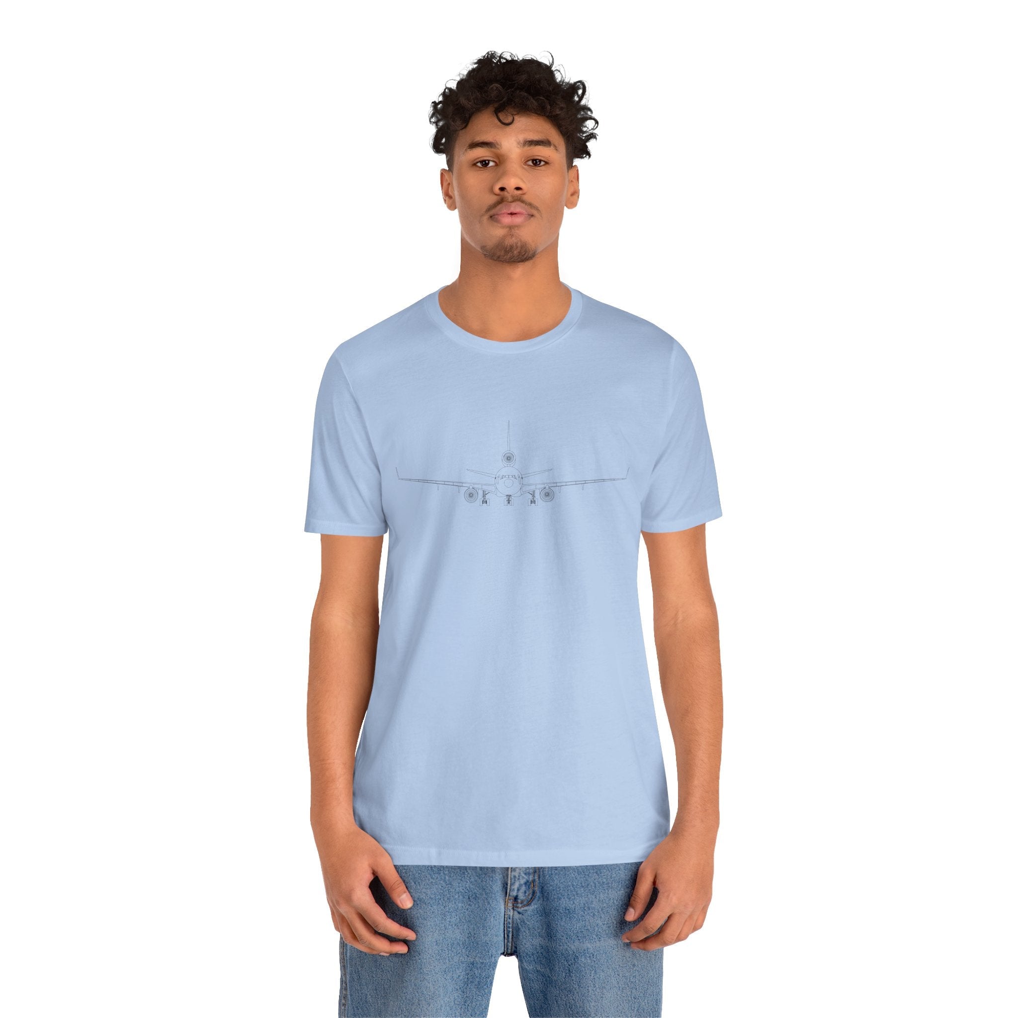 McDonnell Douglas MD-11 Unisex Soft Feel Jersey Short Sleeve Tee - Light Colors - Poly/Cotton - T-Shirt - WCUniforms