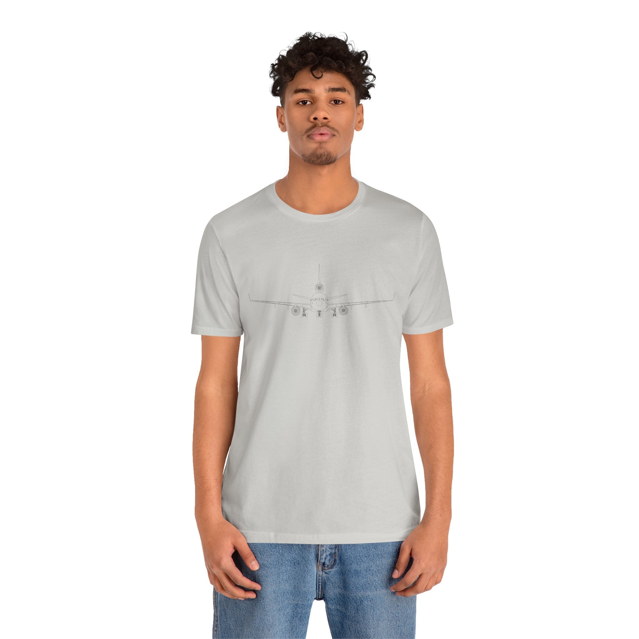 McDonnell Douglas MD-11 Unisex Soft Feel Jersey Short Sleeve Tee - Light Colors - Poly/Cotton - T-Shirt - WCUniforms