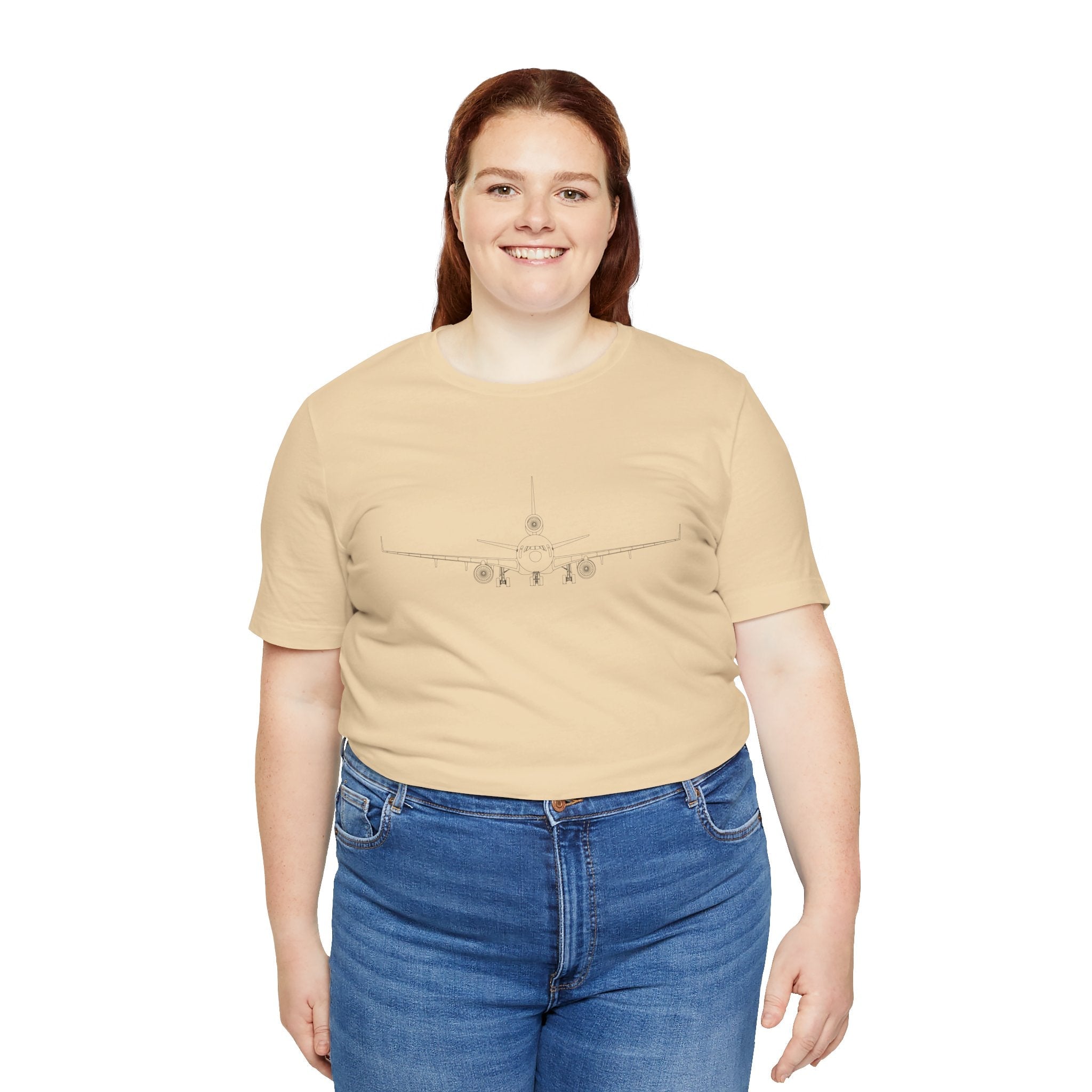 McDonnell Douglas MD-11 Unisex Soft Feel Jersey Short Sleeve Tee - Light Colors - Poly/Cotton - T-Shirt - WCUniforms