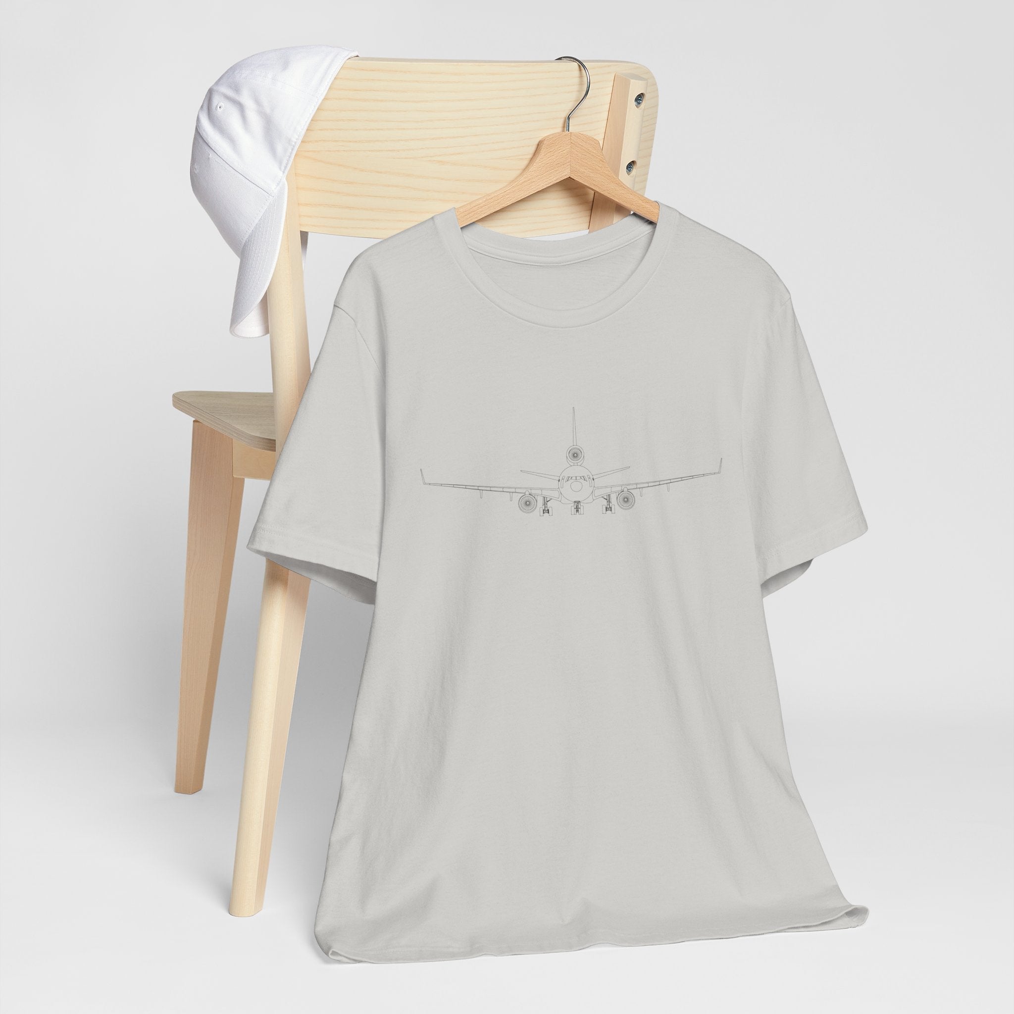 McDonnell Douglas MD-11 Unisex Soft Feel Jersey Short Sleeve Tee - Light Colors - Poly/Cotton - T-Shirt - WCUniforms
