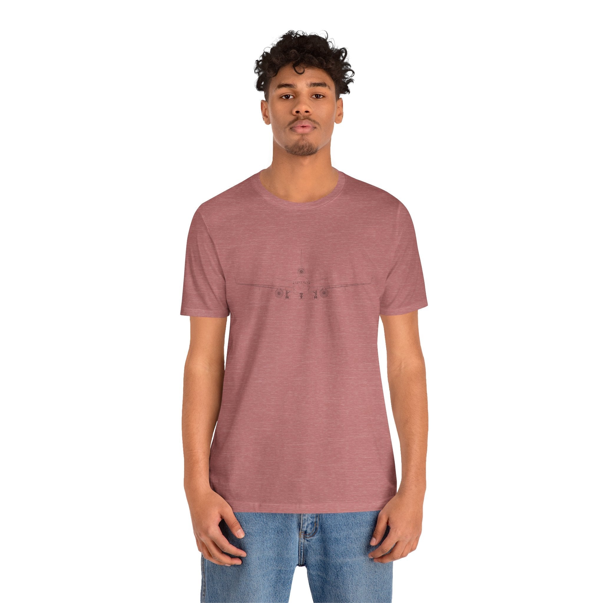 McDonnell Douglas MD-11 Unisex Soft Feel Jersey Short Sleeve Tee - Light Colors - Poly/Cotton - T-Shirt - WCUniforms