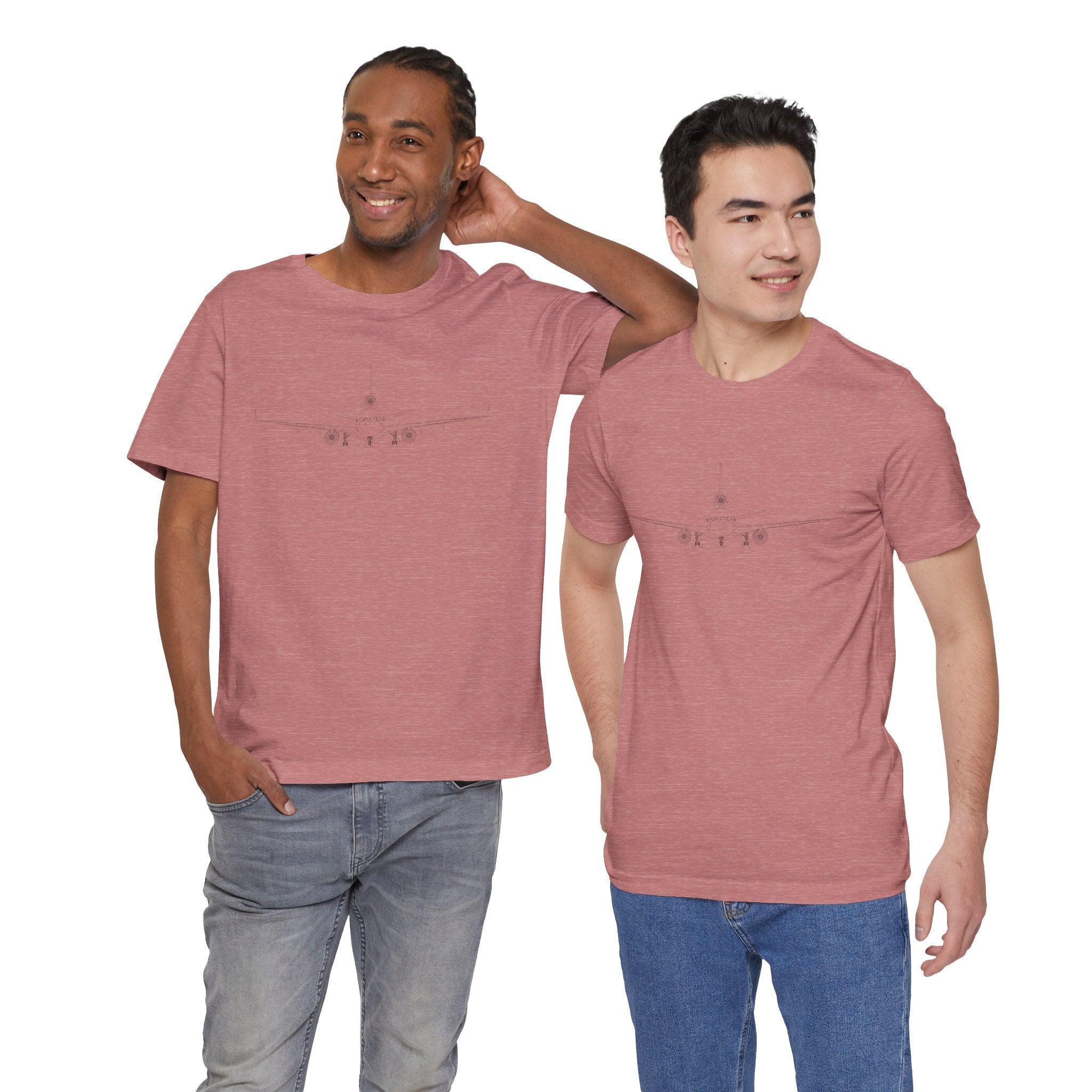 McDonnell Douglas MD-11 Unisex Soft Feel Jersey Short Sleeve Tee - Light Colors - Poly/Cotton - T-Shirt - WCUniforms