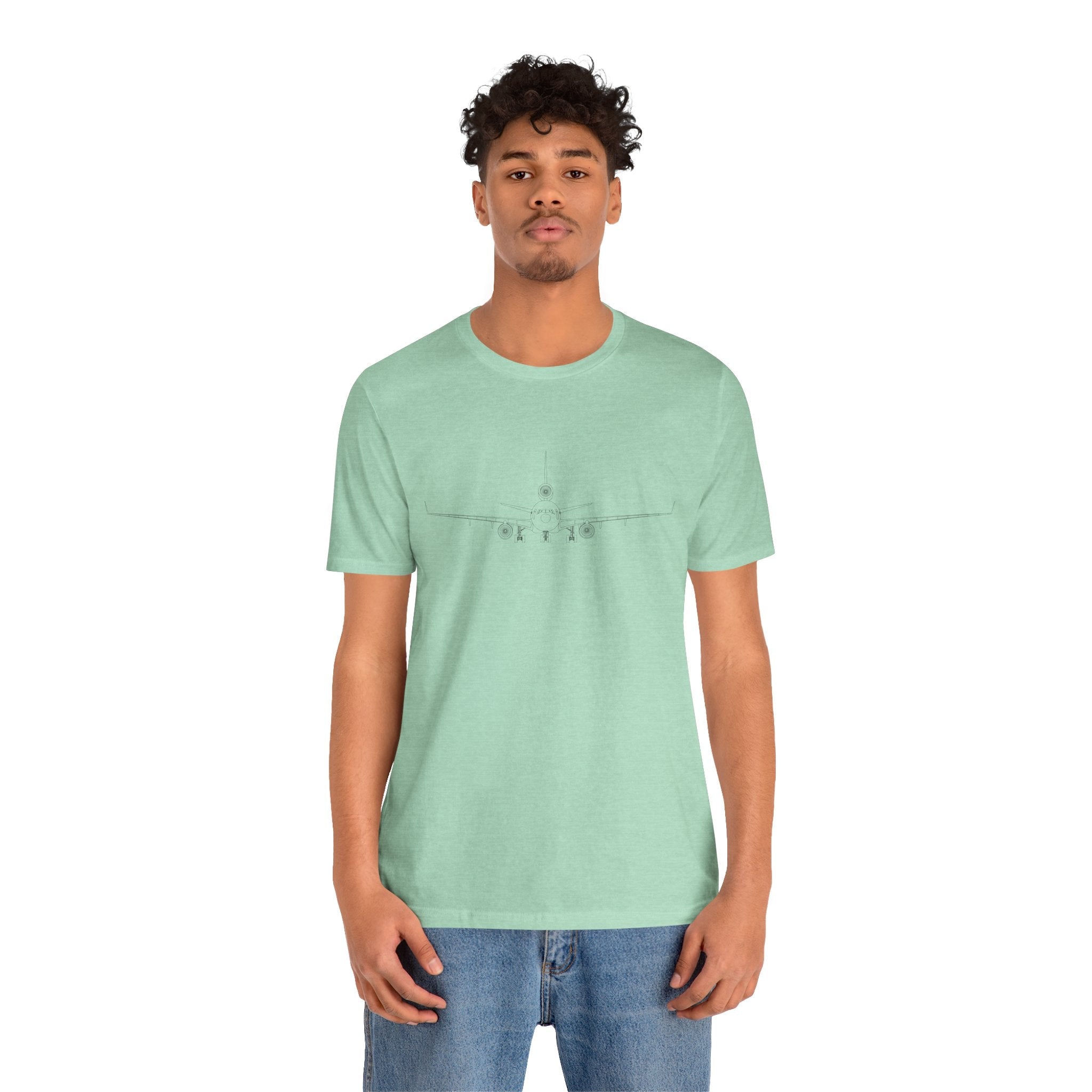 McDonnell Douglas MD-11 Unisex Soft Feel Jersey Short Sleeve Tee - Light Colors - Poly/Cotton - T-Shirt - WCUniforms