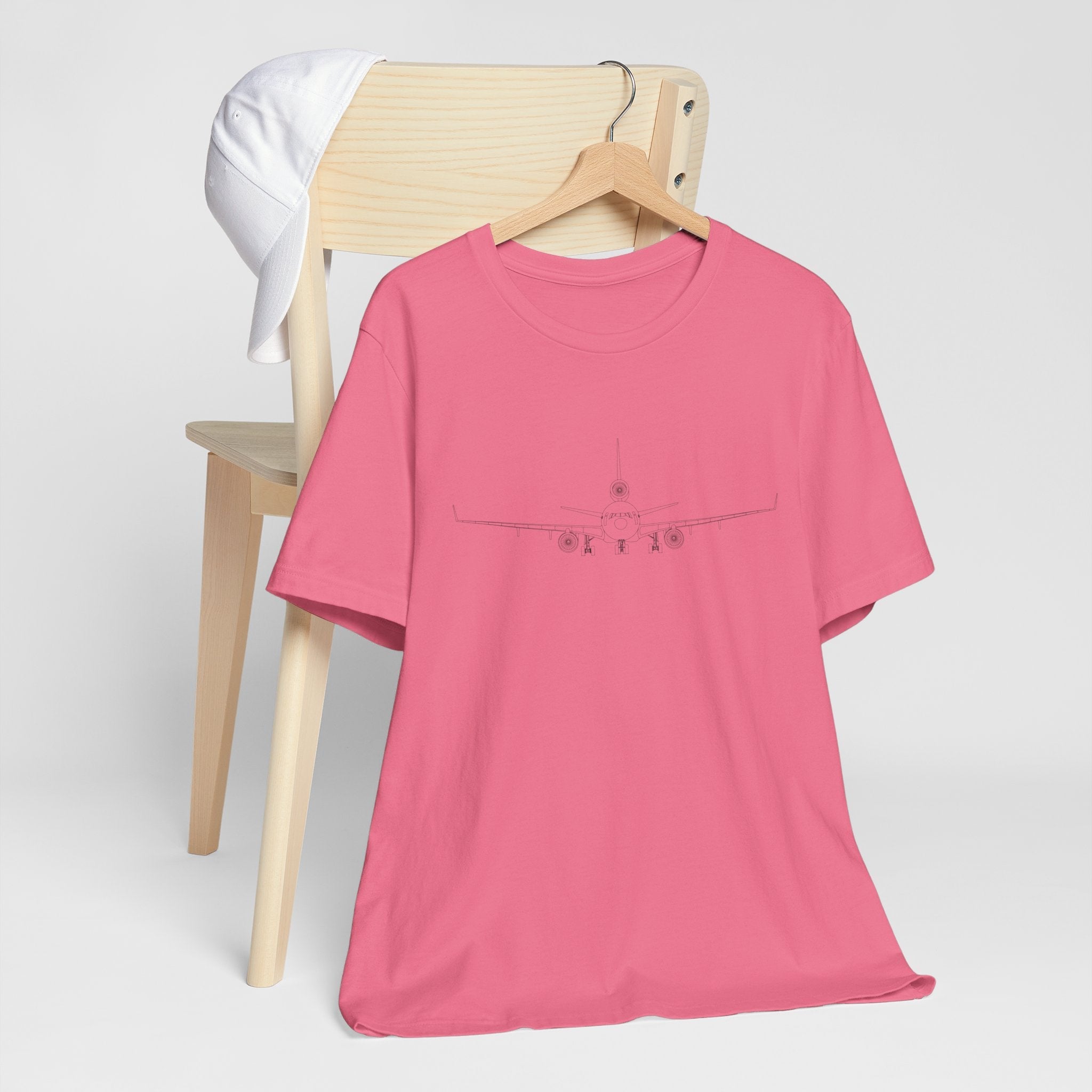 McDonnell Douglas MD-11 Unisex Soft Feel Jersey Short Sleeve Tee - Light Colors - Poly/Cotton - T-Shirt - WCUniforms