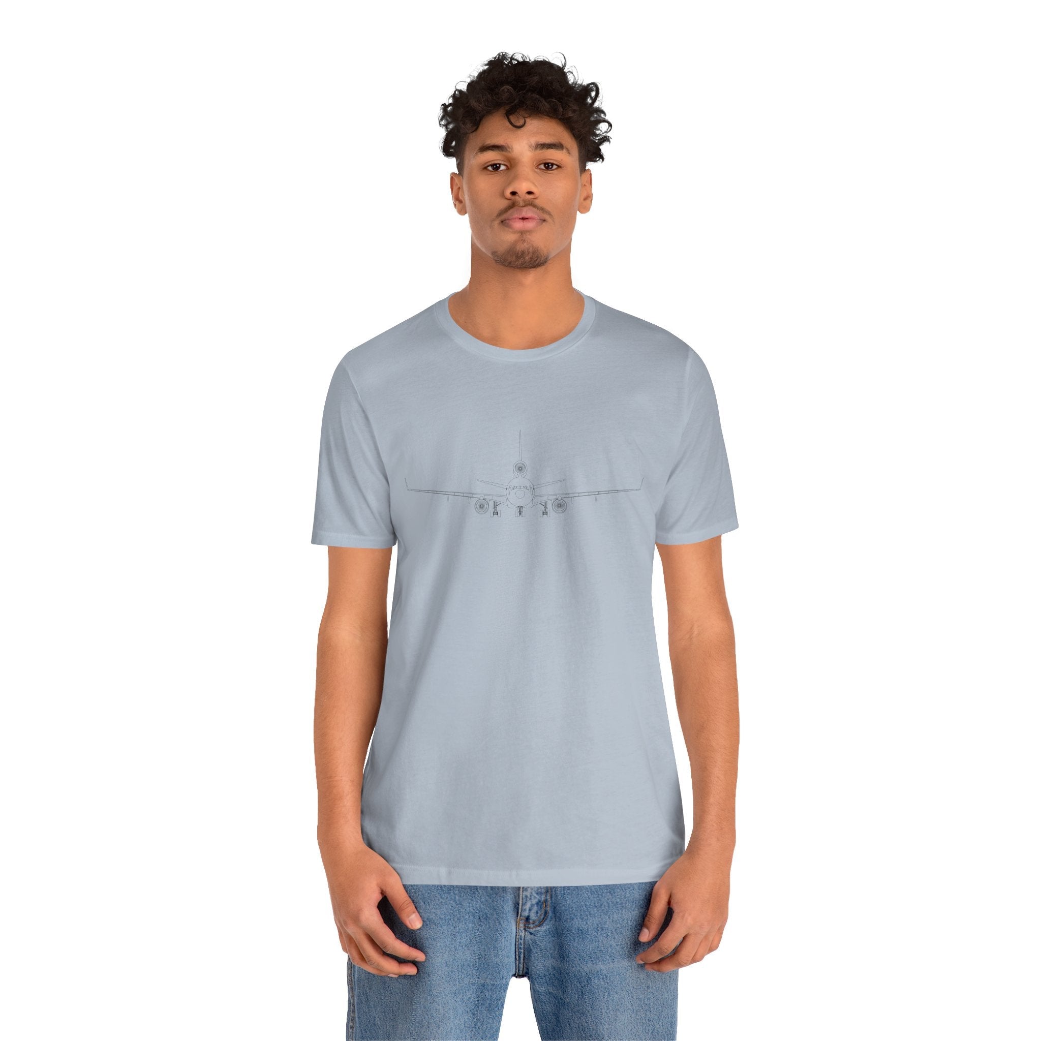McDonnell Douglas MD-11 Unisex Soft Feel Jersey Short Sleeve Tee - Light Colors - Poly/Cotton - T-Shirt - WCUniforms