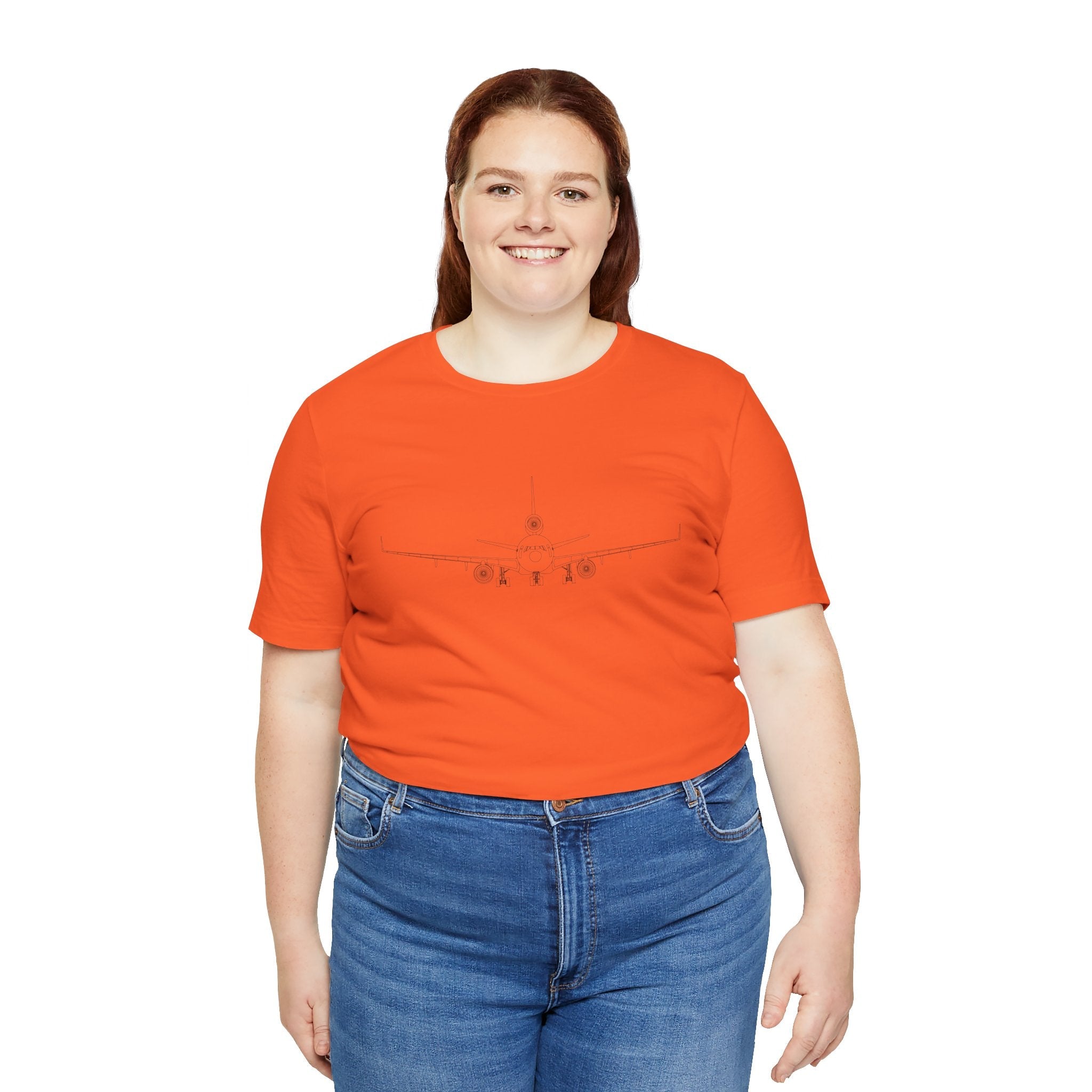 McDonnell Douglas MD-11 Unisex Soft Feel Jersey Short Sleeve Tee - Light Colors - Poly/Cotton - T-Shirt - WCUniforms