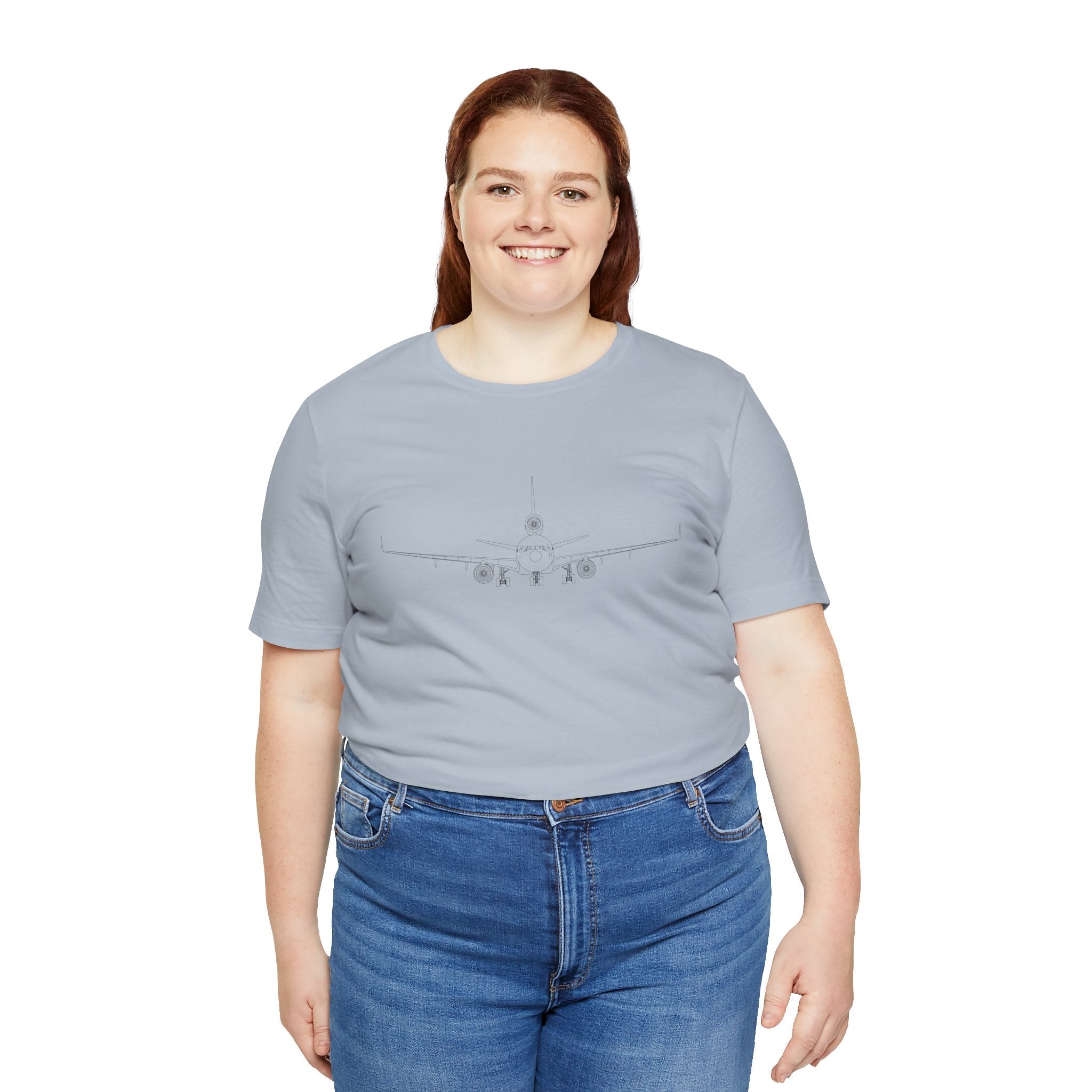 McDonnell Douglas MD-11 Unisex Soft Feel Jersey Short Sleeve Tee - Light Colors - Poly/Cotton - T-Shirt - WCUniforms