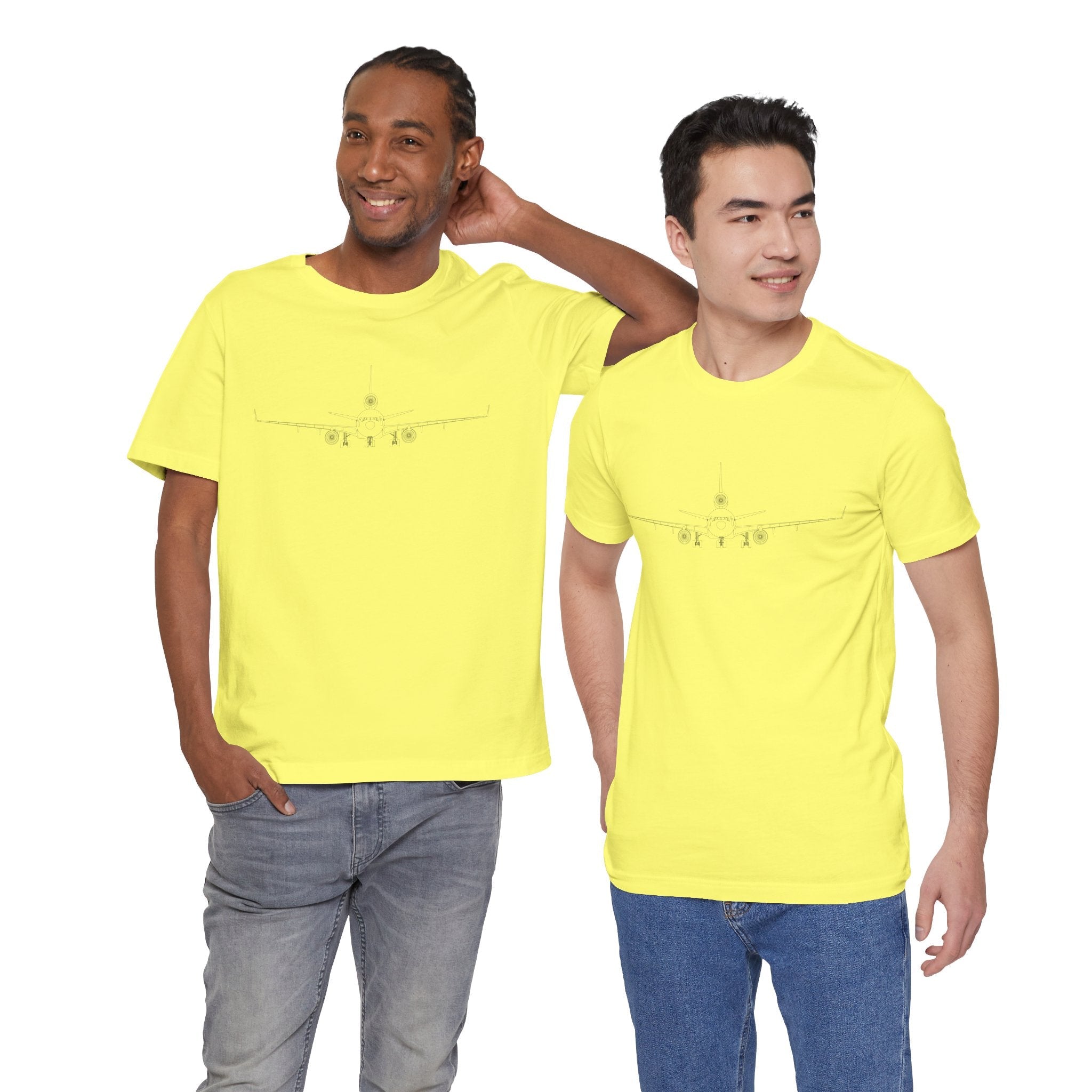 McDonnell Douglas MD-11 Unisex Soft Feel Jersey Short Sleeve Tee - Light Colors - Poly/Cotton - T-Shirt - WCUniforms