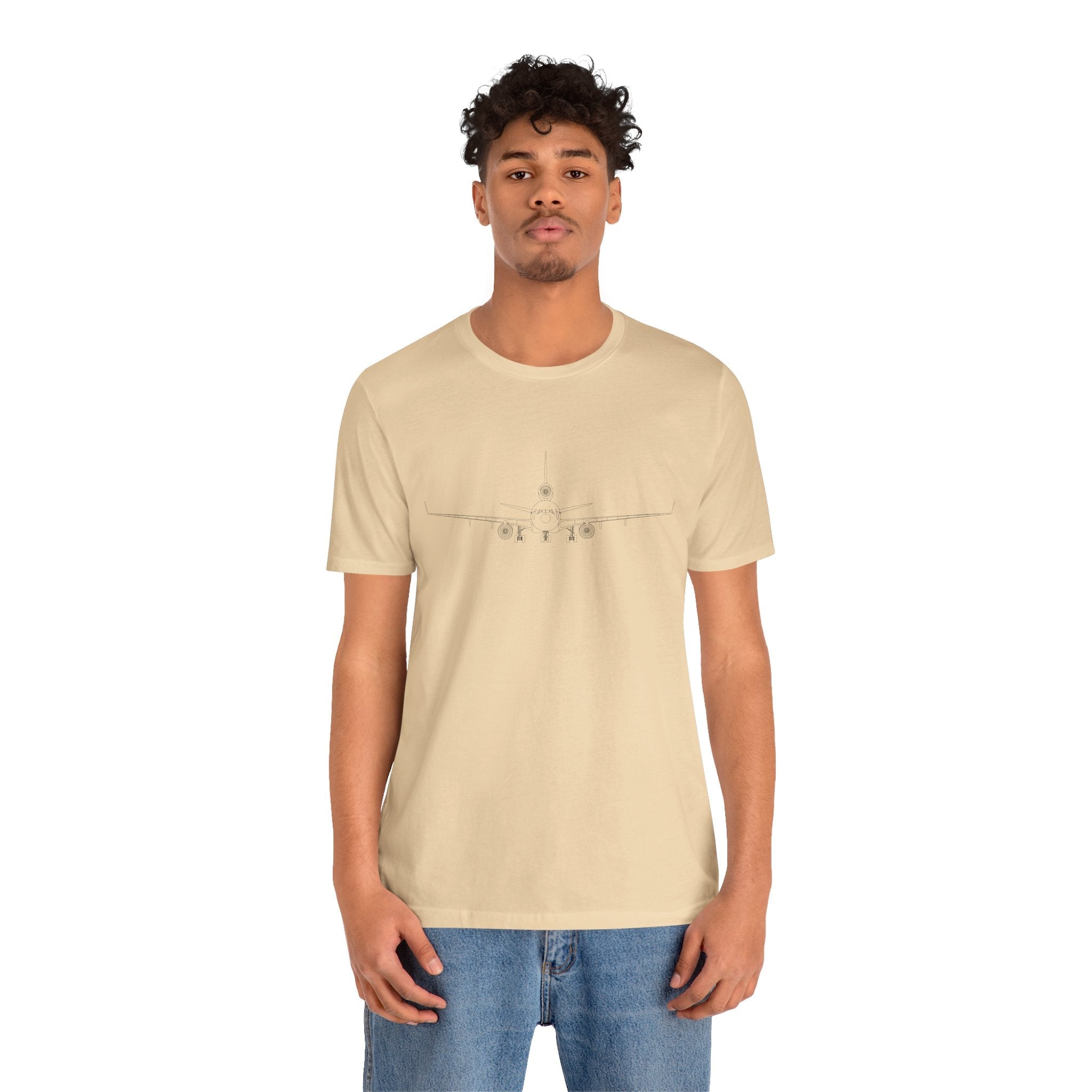 McDonnell Douglas MD-11 Unisex Soft Feel Jersey Short Sleeve Tee - Light Colors - Poly/Cotton - T-Shirt - WCUniforms