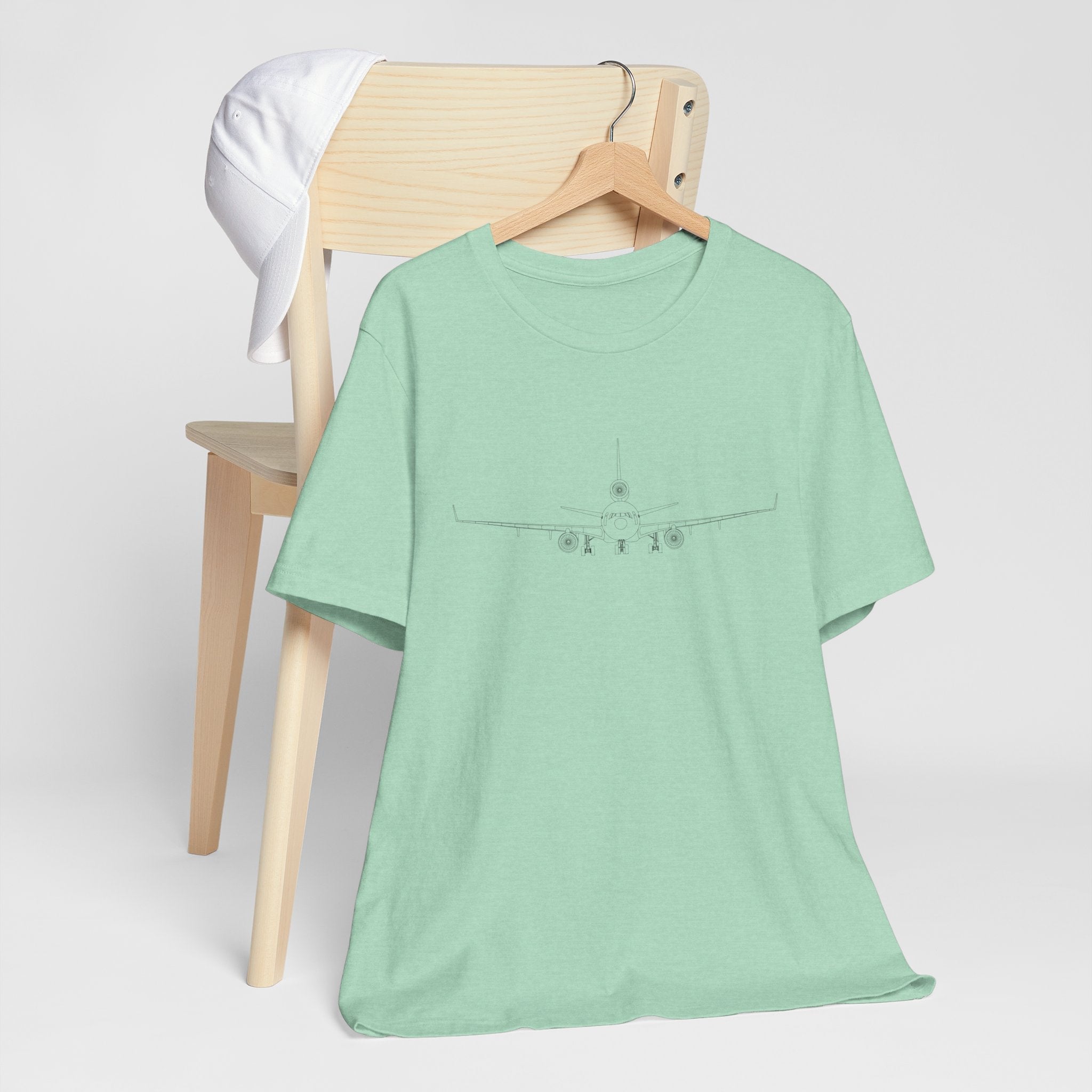 McDonnell Douglas MD-11 Unisex Soft Feel Jersey Short Sleeve Tee - Light Colors - Poly/Cotton - T-Shirt - WCUniforms