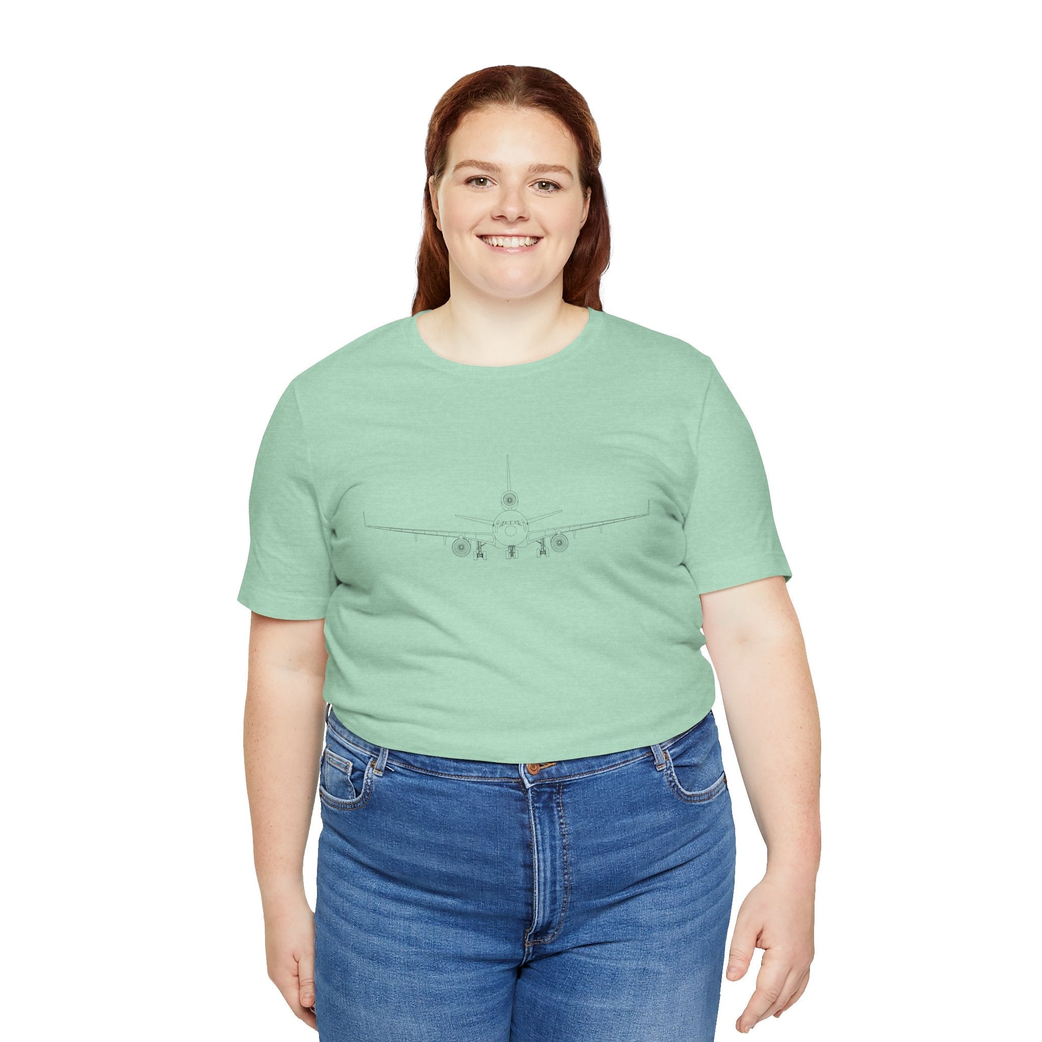 McDonnell Douglas MD-11 Unisex Soft Feel Jersey Short Sleeve Tee - Light Colors - Poly/Cotton - T-Shirt - WCUniforms