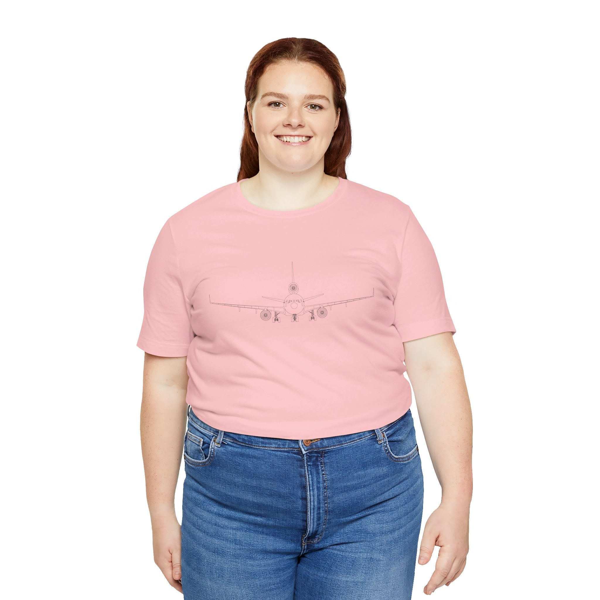 McDonnell Douglas MD-11 Unisex Soft Feel Jersey Short Sleeve Tee - Light Colors - Poly/Cotton - T-Shirt - WCUniforms