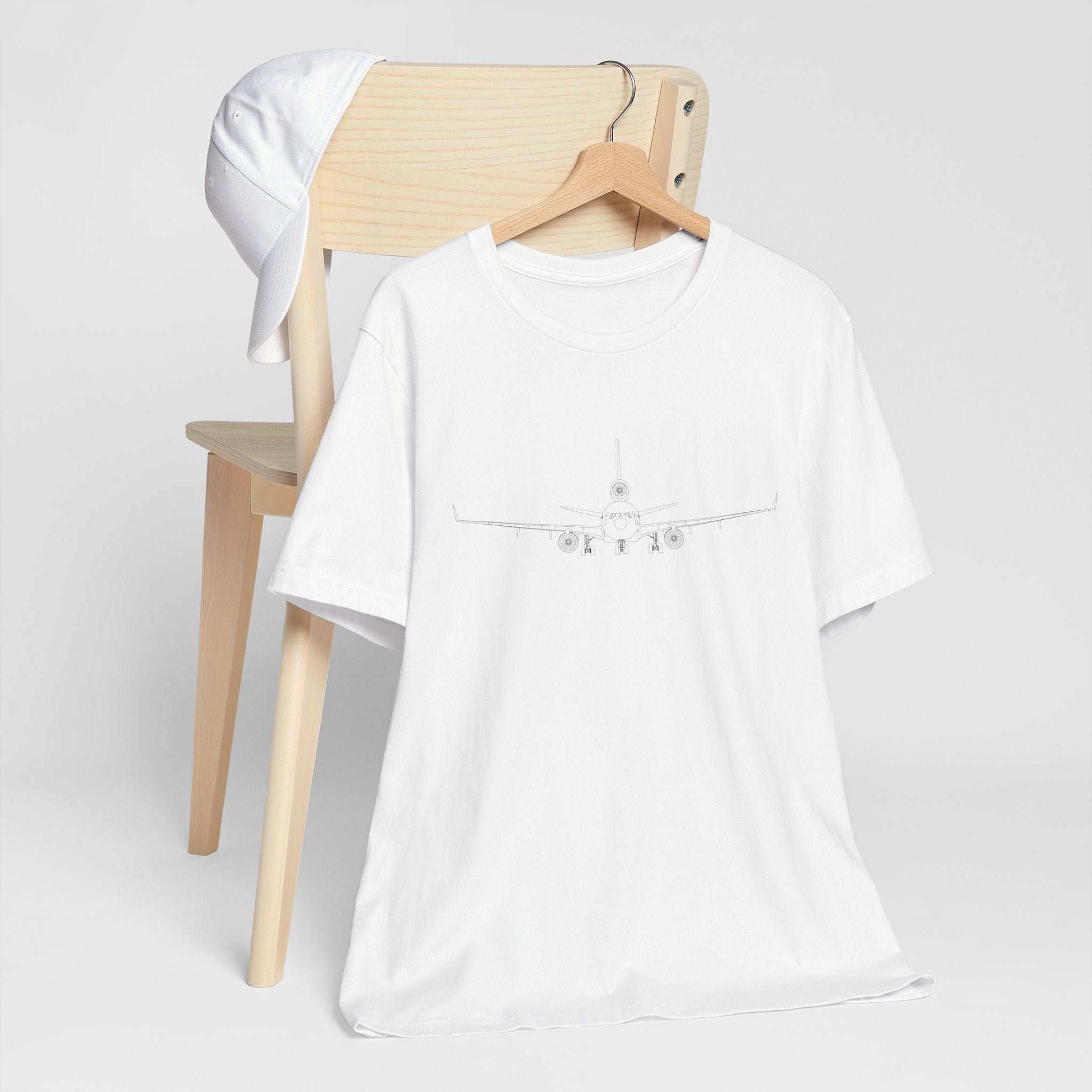 McDonnell Douglas MD-11 Unisex Soft Feel Jersey Short Sleeve Tee - Light Colors - Poly/Cotton - T-Shirt - WCUniforms