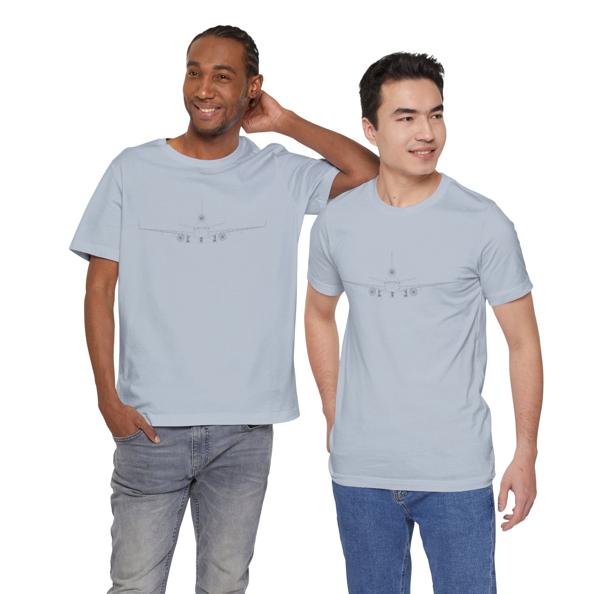 McDonnell Douglas MD-11 Unisex Soft Feel Jersey Short Sleeve Tee - Light Colors - Poly/Cotton - T-Shirt - WCUniforms