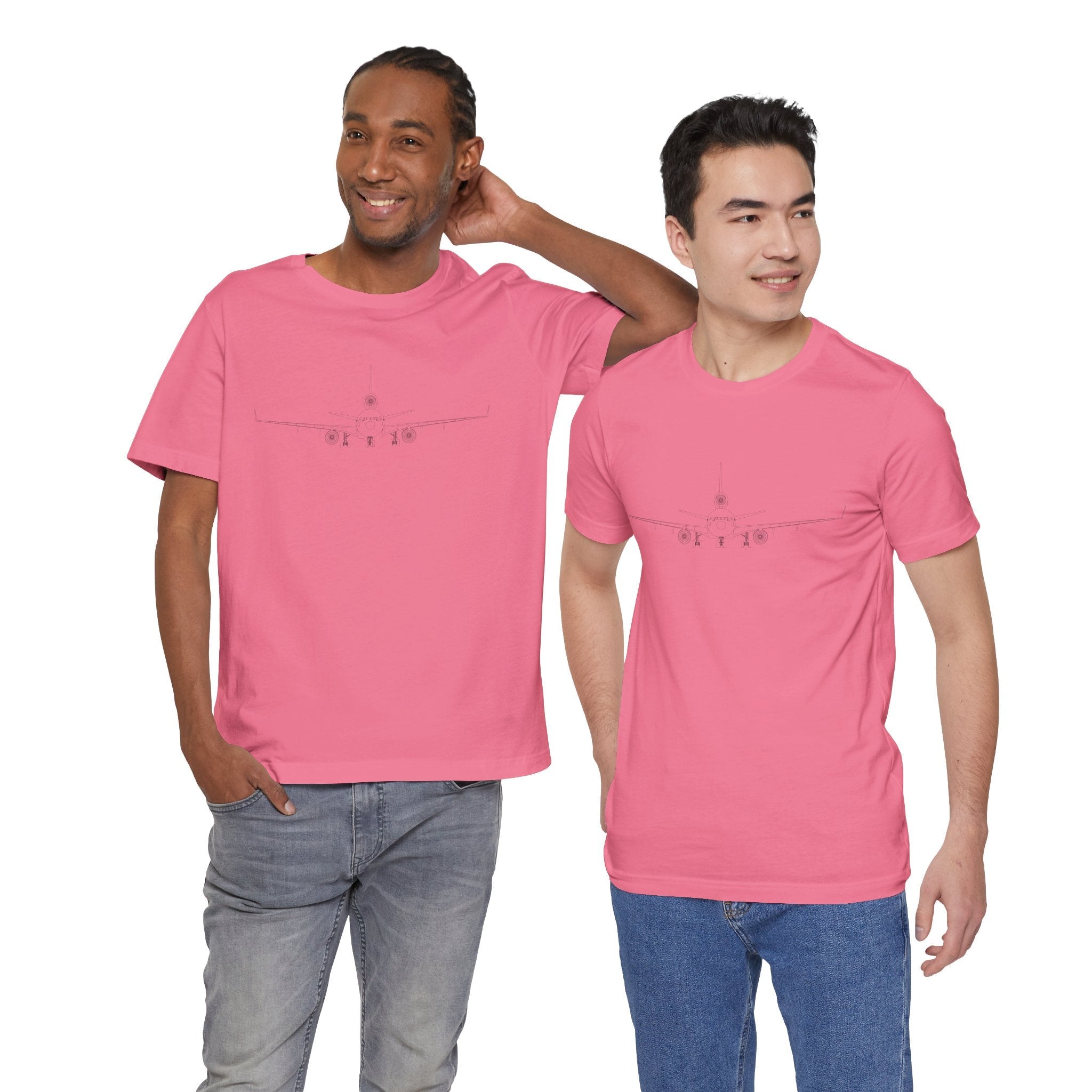 McDonnell Douglas MD-11 Unisex Soft Feel Jersey Short Sleeve Tee - Light Colors - Poly/Cotton - T-Shirt - WCUniforms