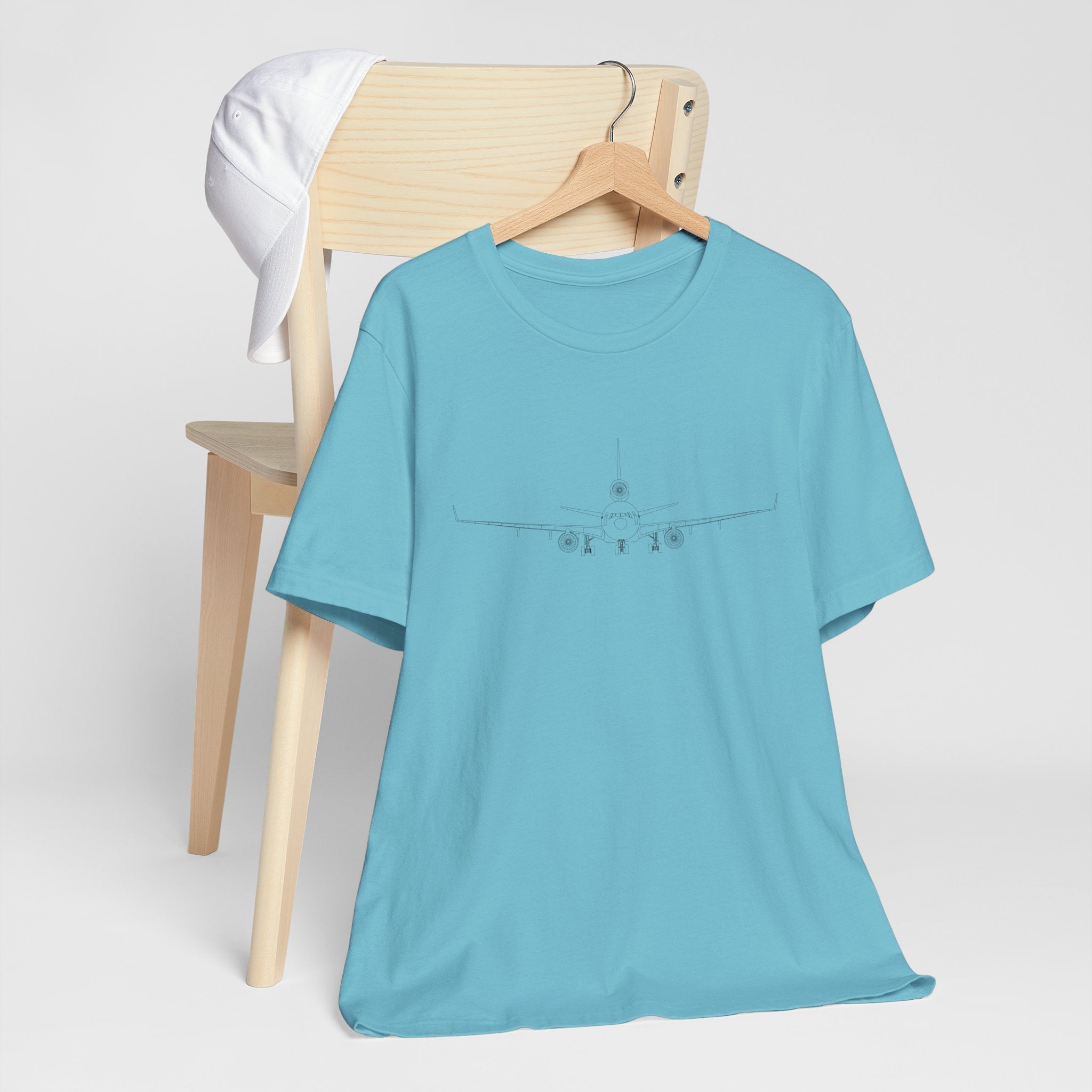 McDonnell Douglas MD-11 Unisex Soft Feel Jersey Short Sleeve Tee - Light Colors - Poly/Cotton - T-Shirt - WCUniforms