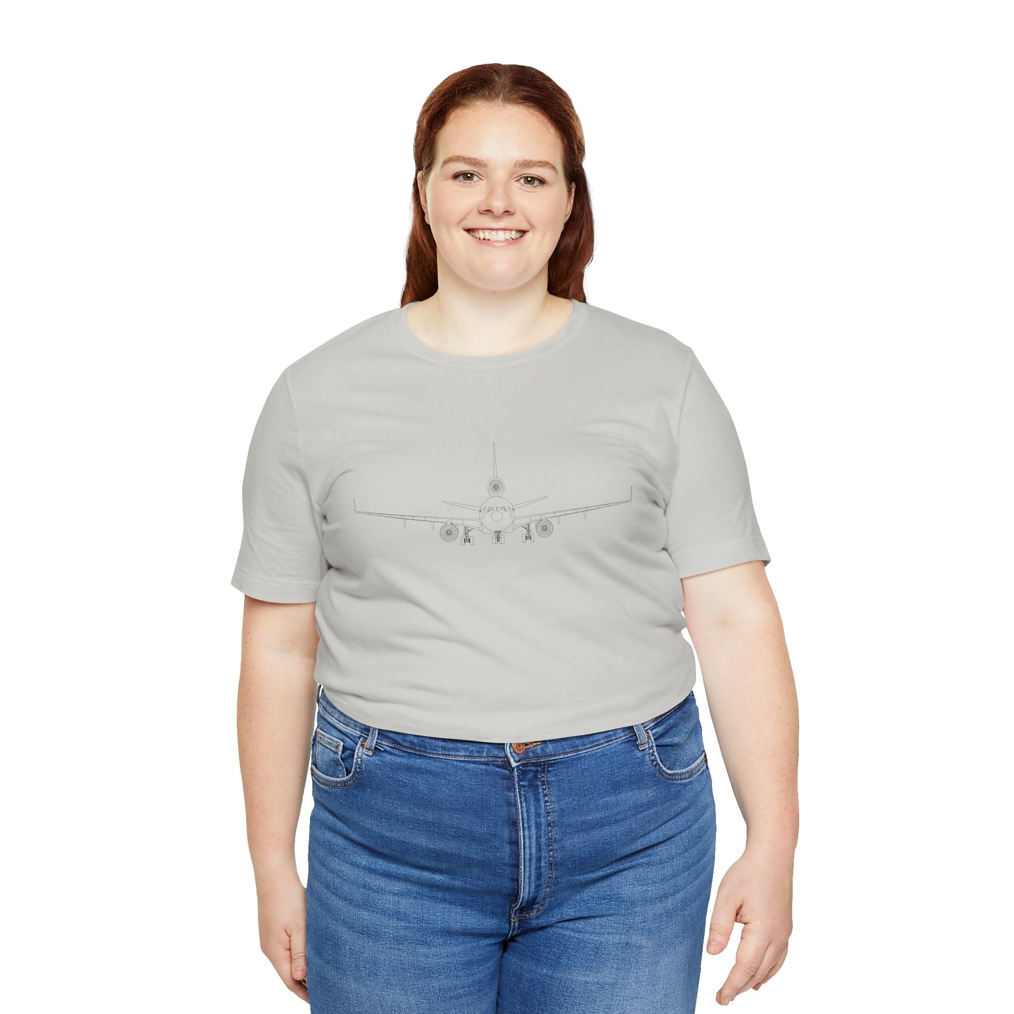 McDonnell Douglas MD-11 Unisex Soft Feel Jersey Short Sleeve Tee - Light Colors - Poly/Cotton - T-Shirt - WCUniforms