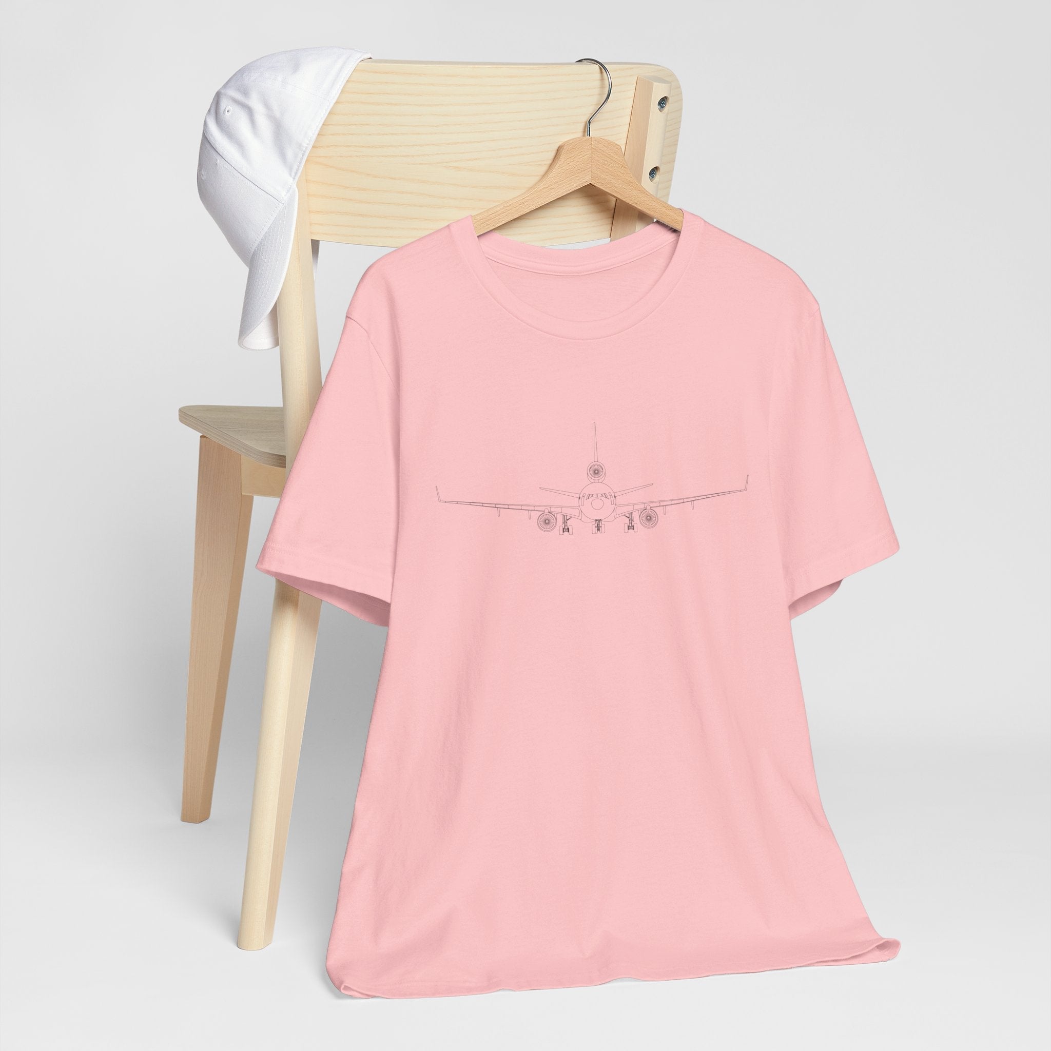 McDonnell Douglas MD-11 Unisex Soft Feel Jersey Short Sleeve Tee - Light Colors - Poly/Cotton - T-Shirt - WCUniforms