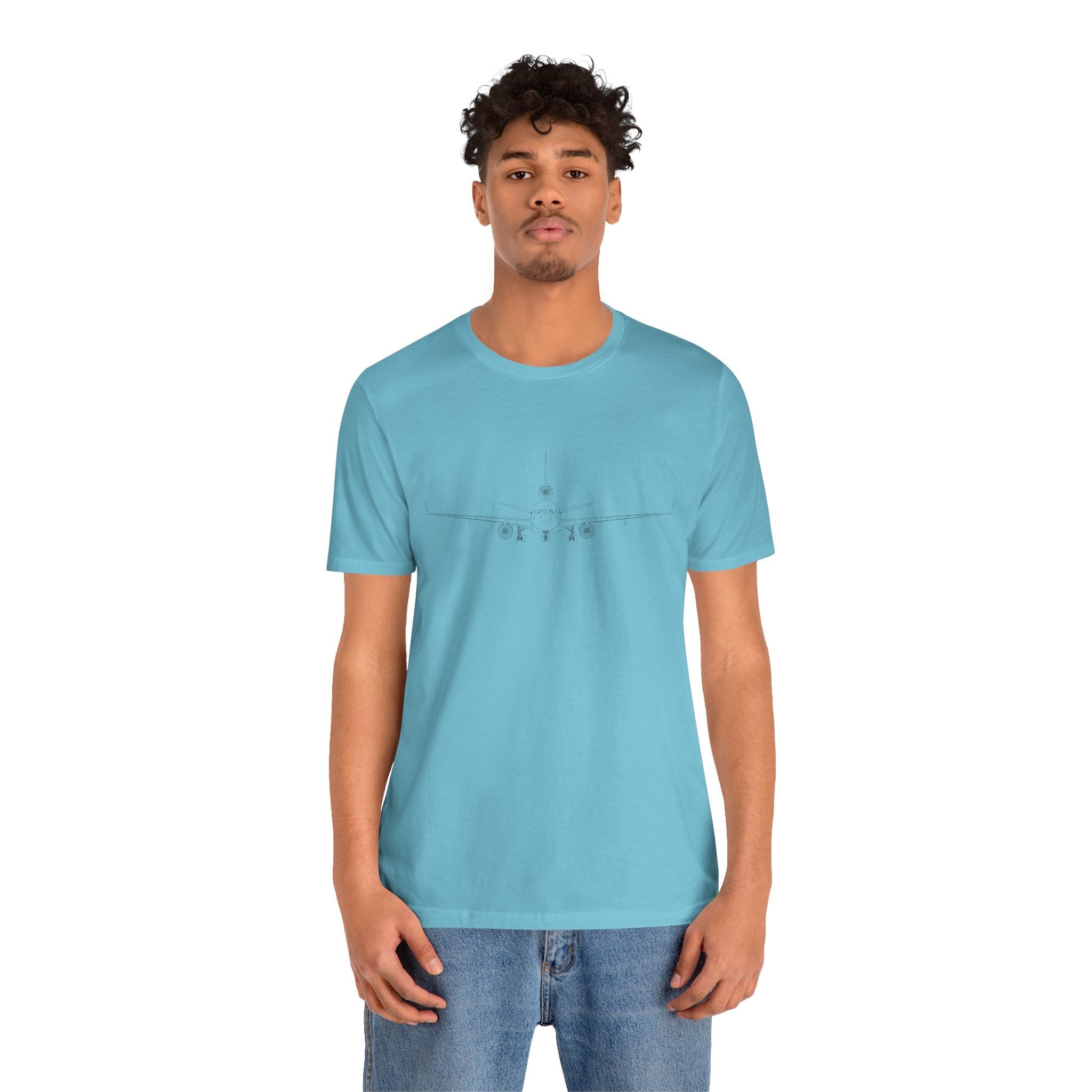 McDonnell Douglas MD-11 Unisex Soft Feel Jersey Short Sleeve Tee - Light Colors - Poly/Cotton - T-Shirt - WCUniforms