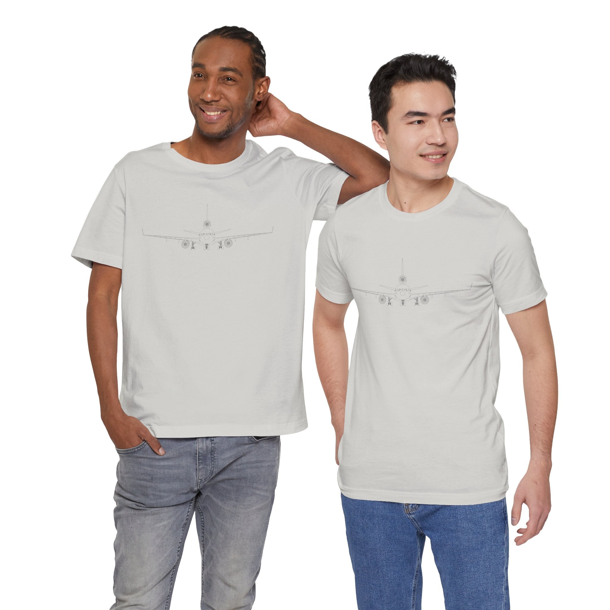 McDonnell Douglas MD-11 Unisex Soft Feel Jersey Short Sleeve Tee - Light Colors - Poly/Cotton - T-Shirt - WCUniforms