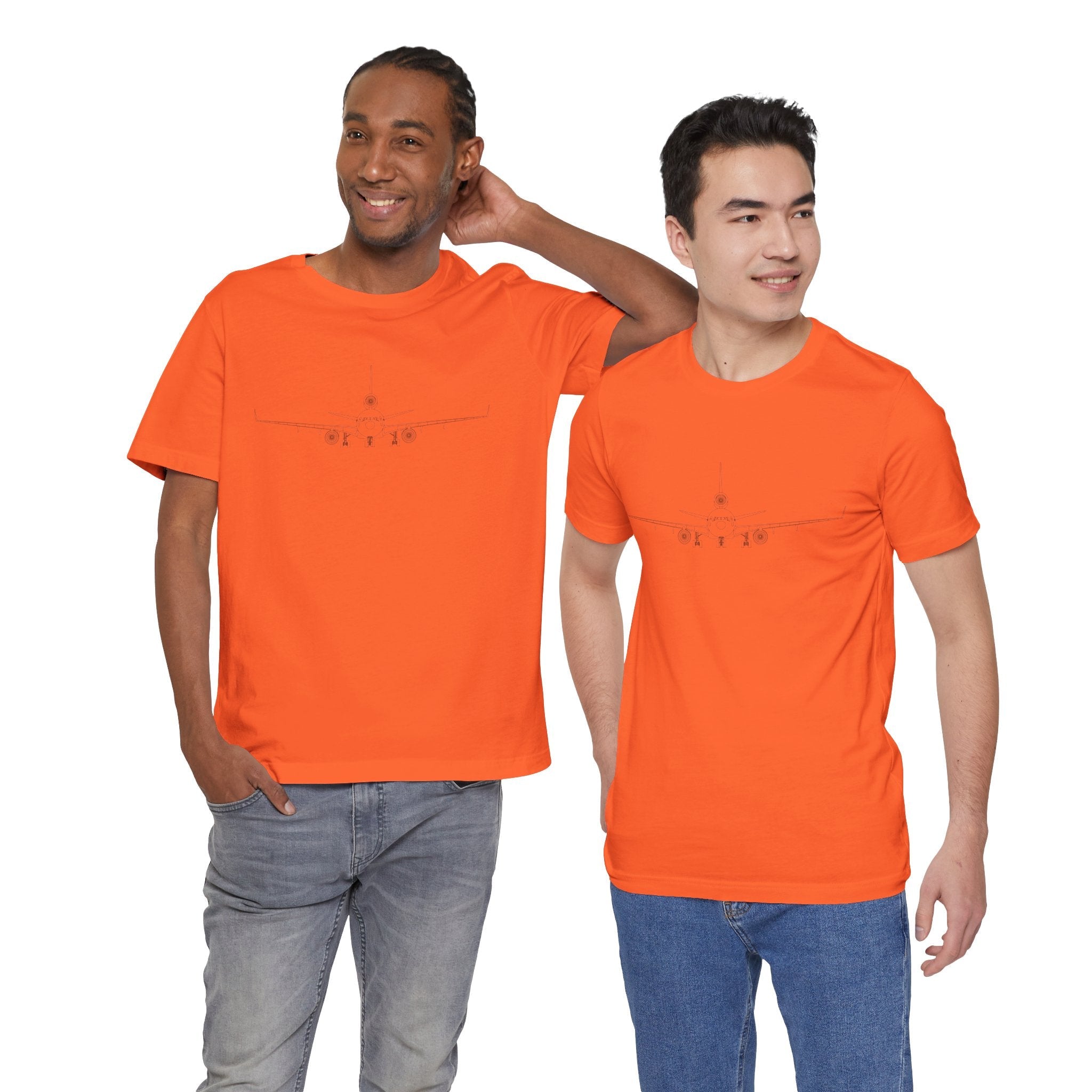 McDonnell Douglas MD-11 Unisex Soft Feel Jersey Short Sleeve Tee - Light Colors - Poly/Cotton - T-Shirt - WCUniforms