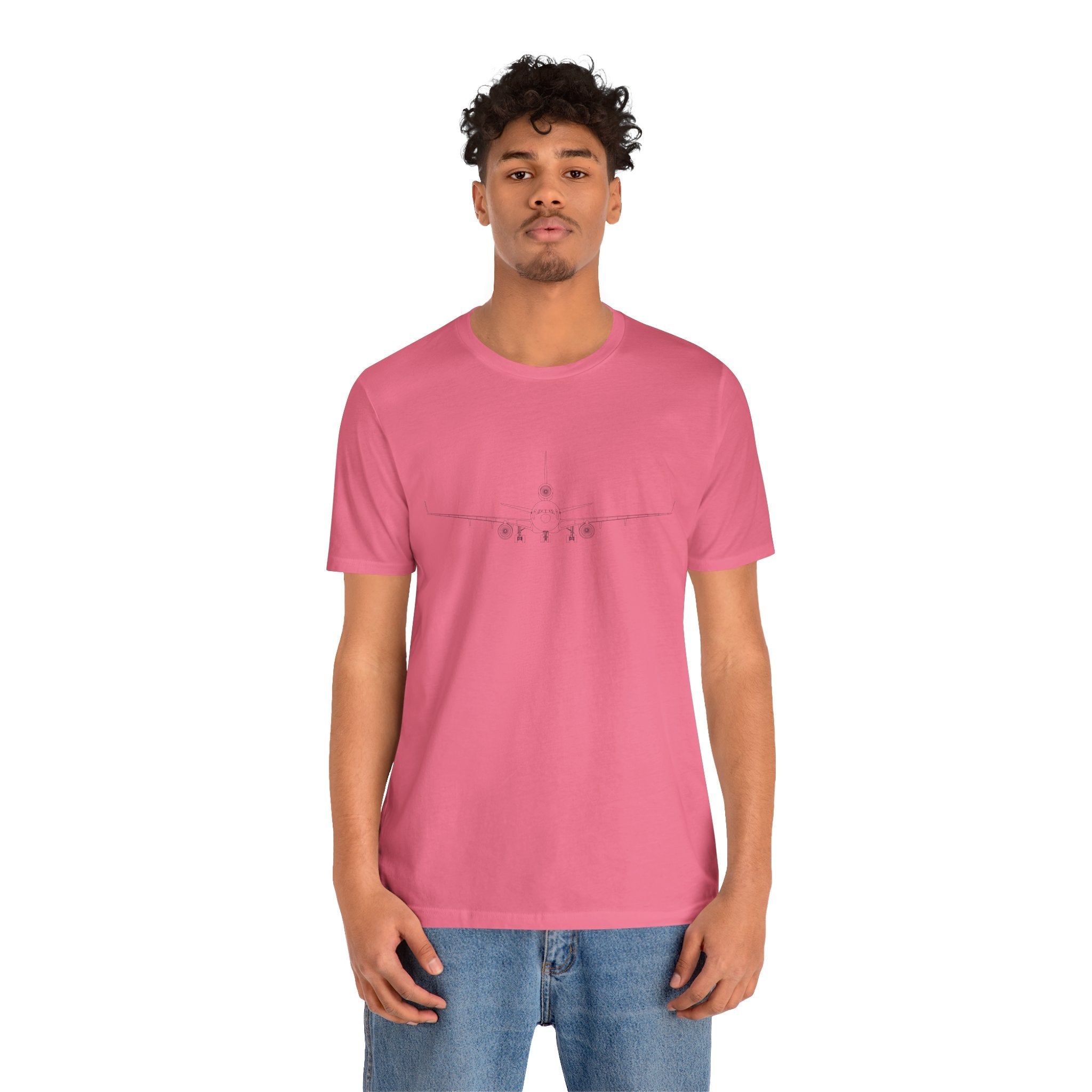 McDonnell Douglas MD-11 Unisex Soft Feel Jersey Short Sleeve Tee - Light Colors - Poly/Cotton - T-Shirt - WCUniforms