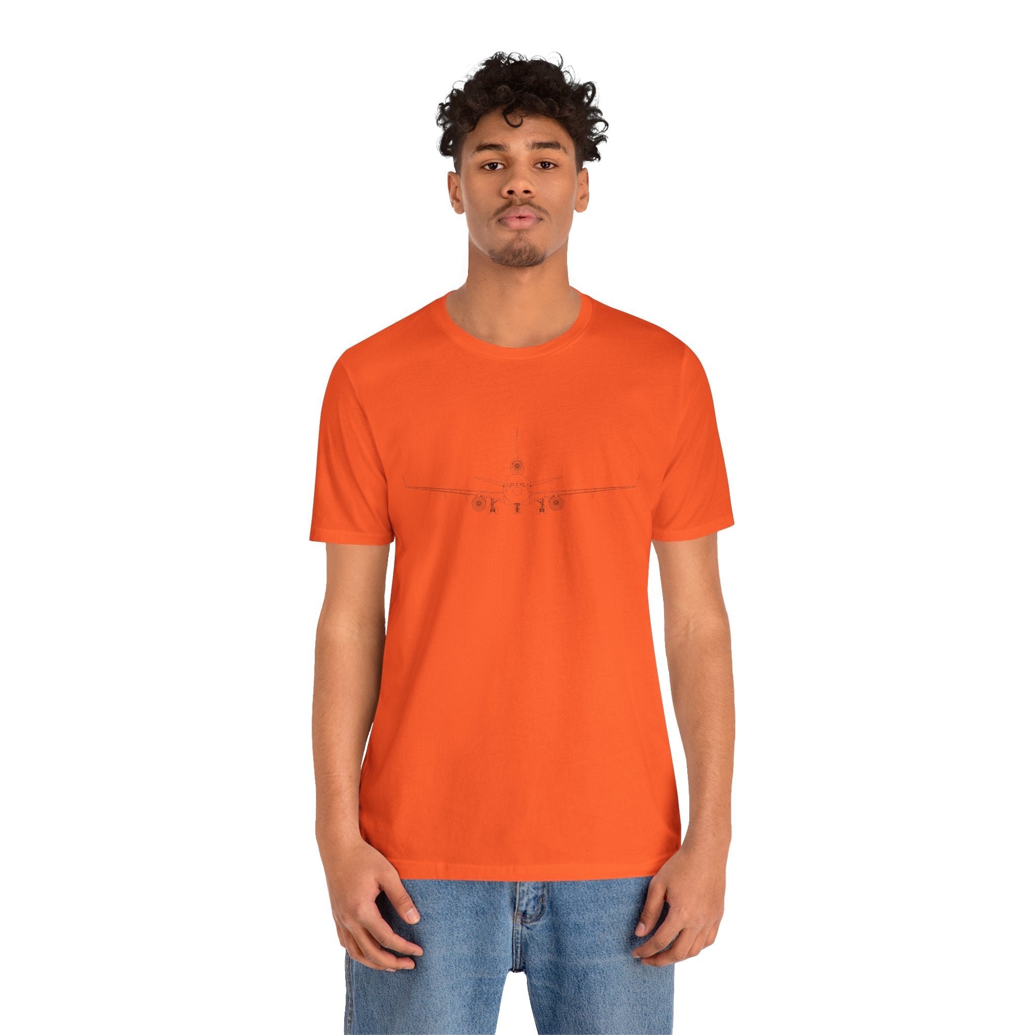 McDonnell Douglas MD-11 Unisex Soft Feel Jersey Short Sleeve Tee - Light Colors - Poly/Cotton - T-Shirt - WCUniforms