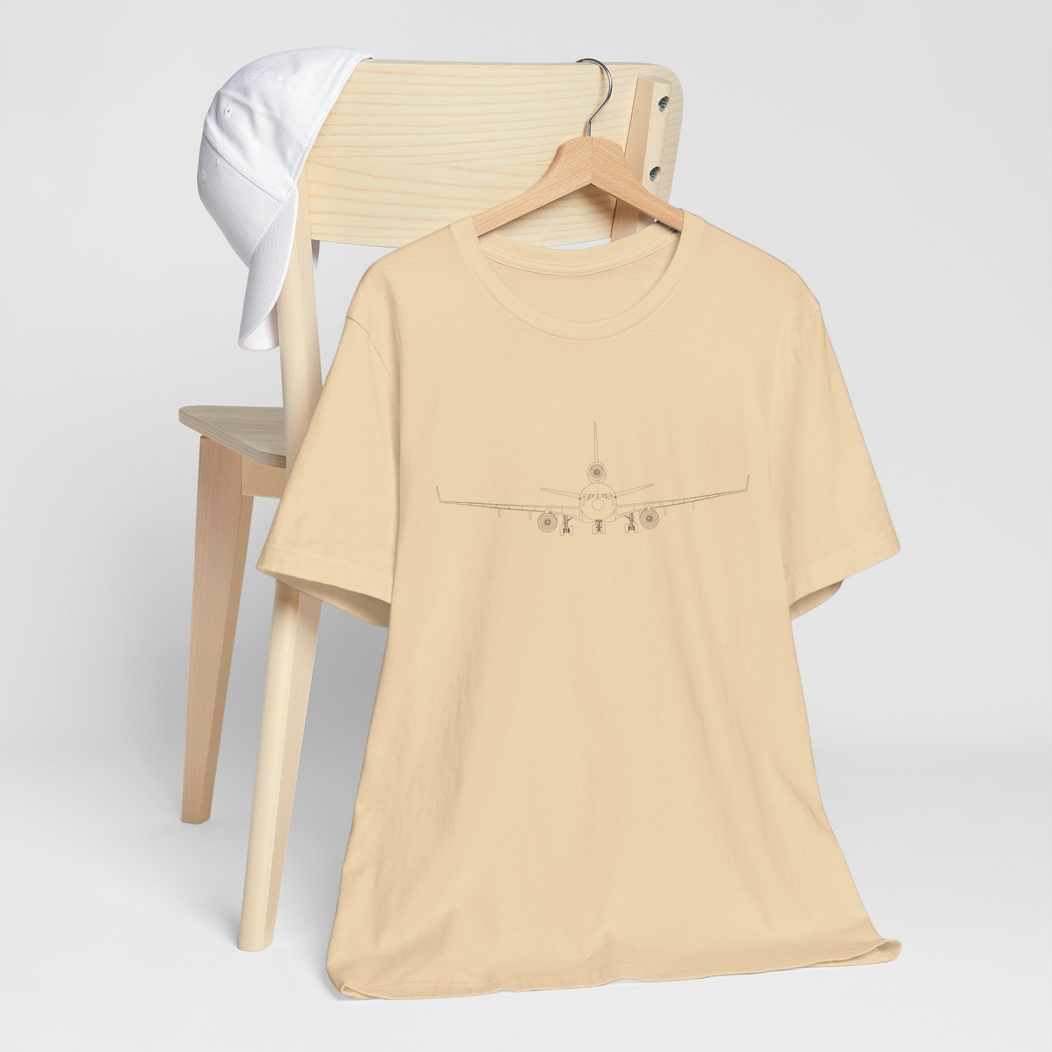 McDonnell Douglas MD-11 Unisex Soft Feel Jersey Short Sleeve Tee - Light Colors - Poly/Cotton - T-Shirt - WCUniforms