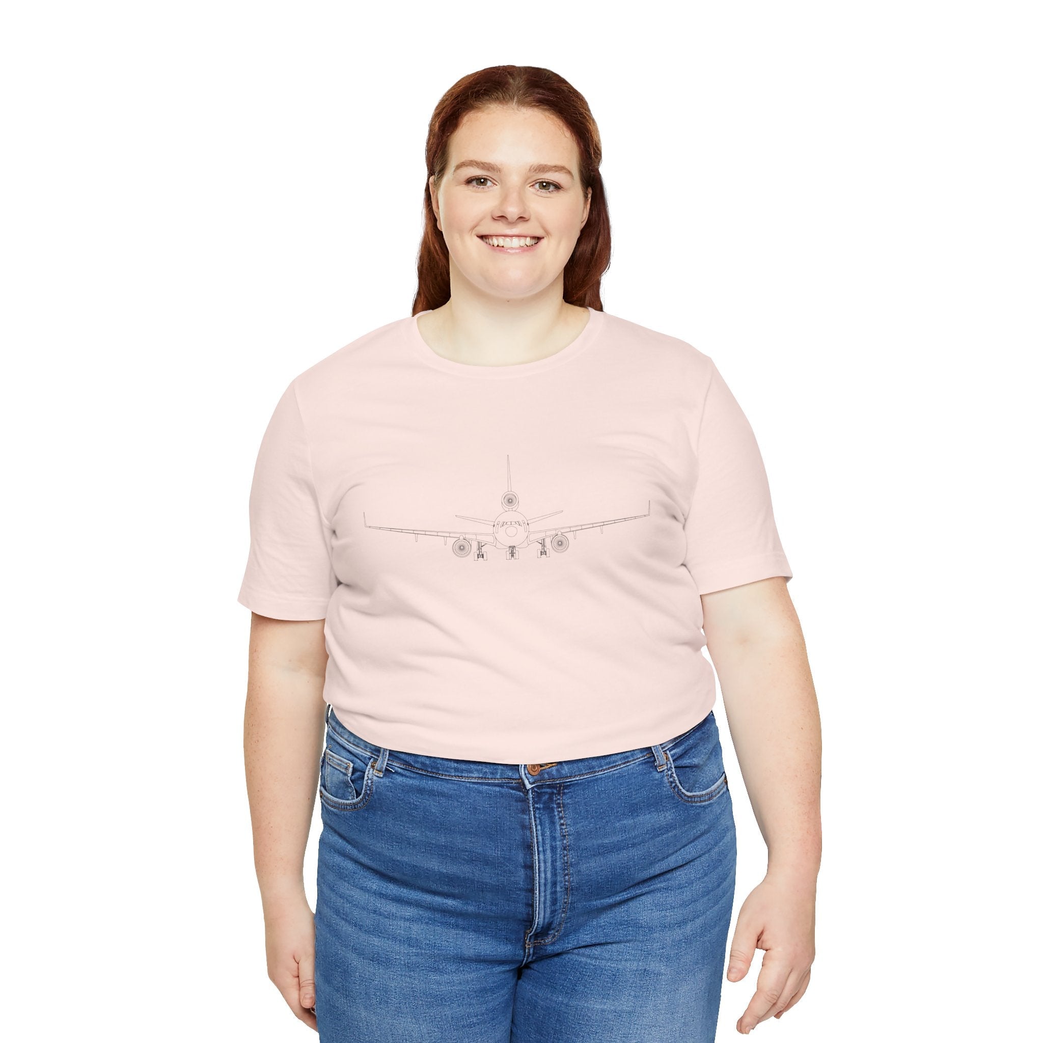 McDonnell Douglas MD-11 Unisex Soft Feel Jersey Short Sleeve Tee - Light Colors - Poly/Cotton - T-Shirt - WCUniforms