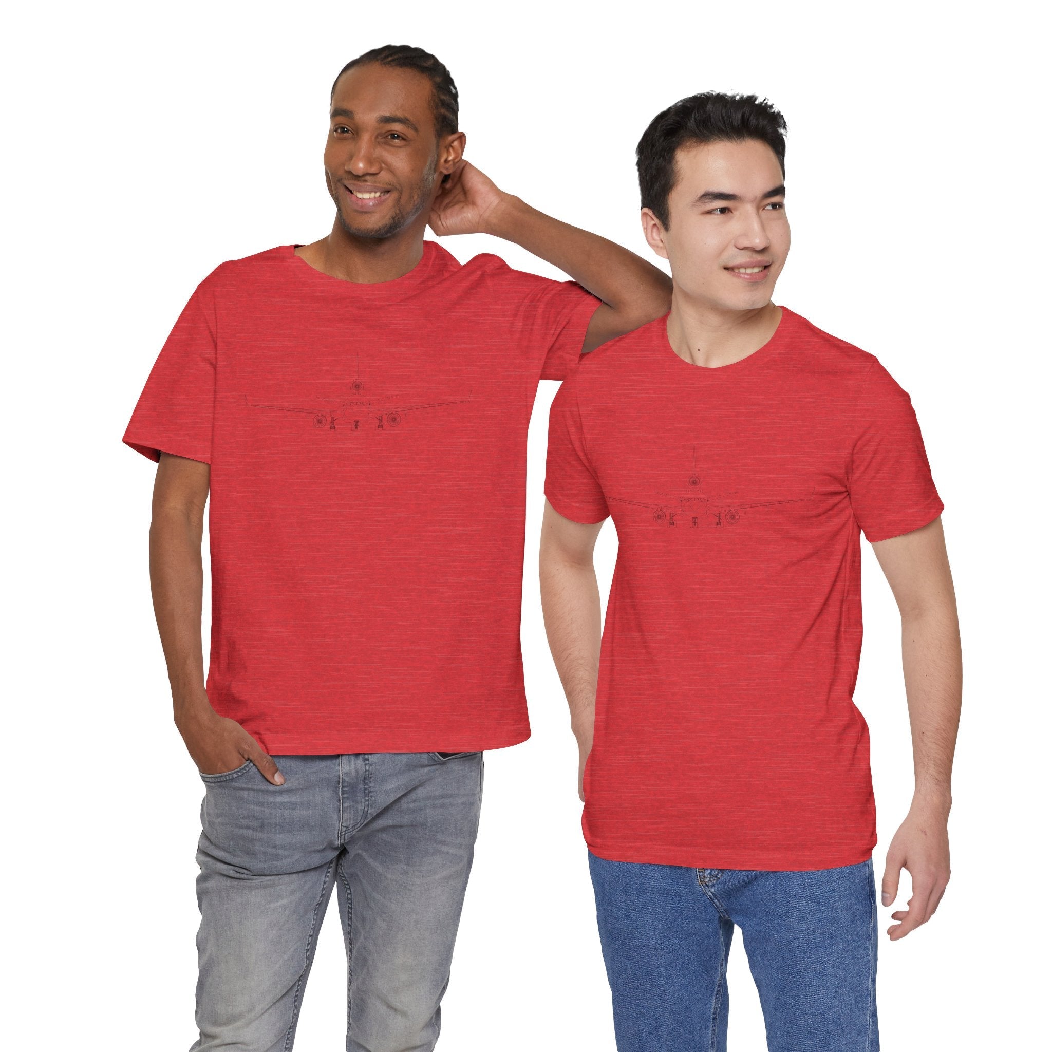 McDonnell Douglas MD-11 Unisex Soft Feel Jersey Short Sleeve Tee - Light Colors - Poly/Cotton - T-Shirt - WCUniforms