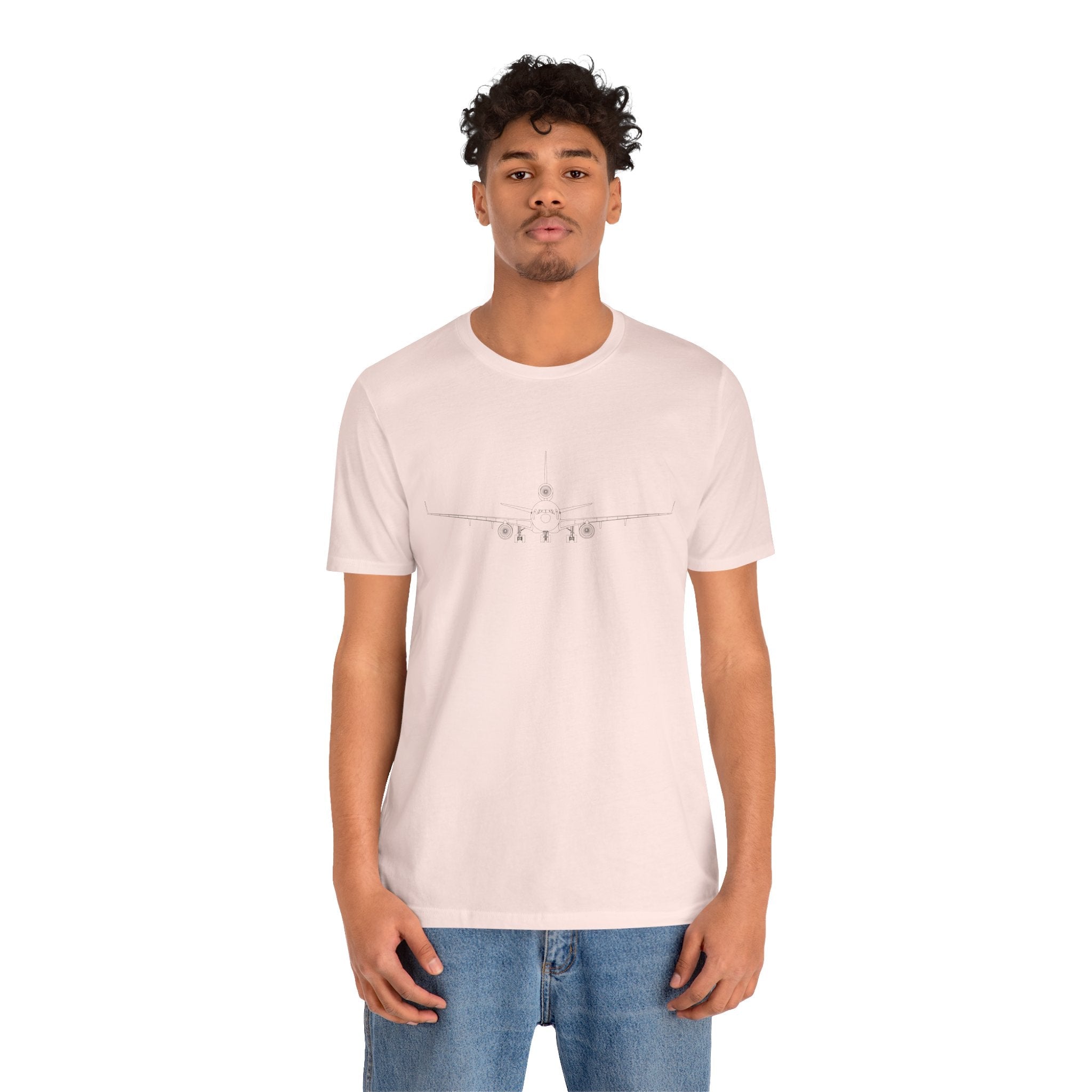 McDonnell Douglas MD-11 Unisex Soft Feel Jersey Short Sleeve Tee - Light Colors - Poly/Cotton - T-Shirt - WCUniforms
