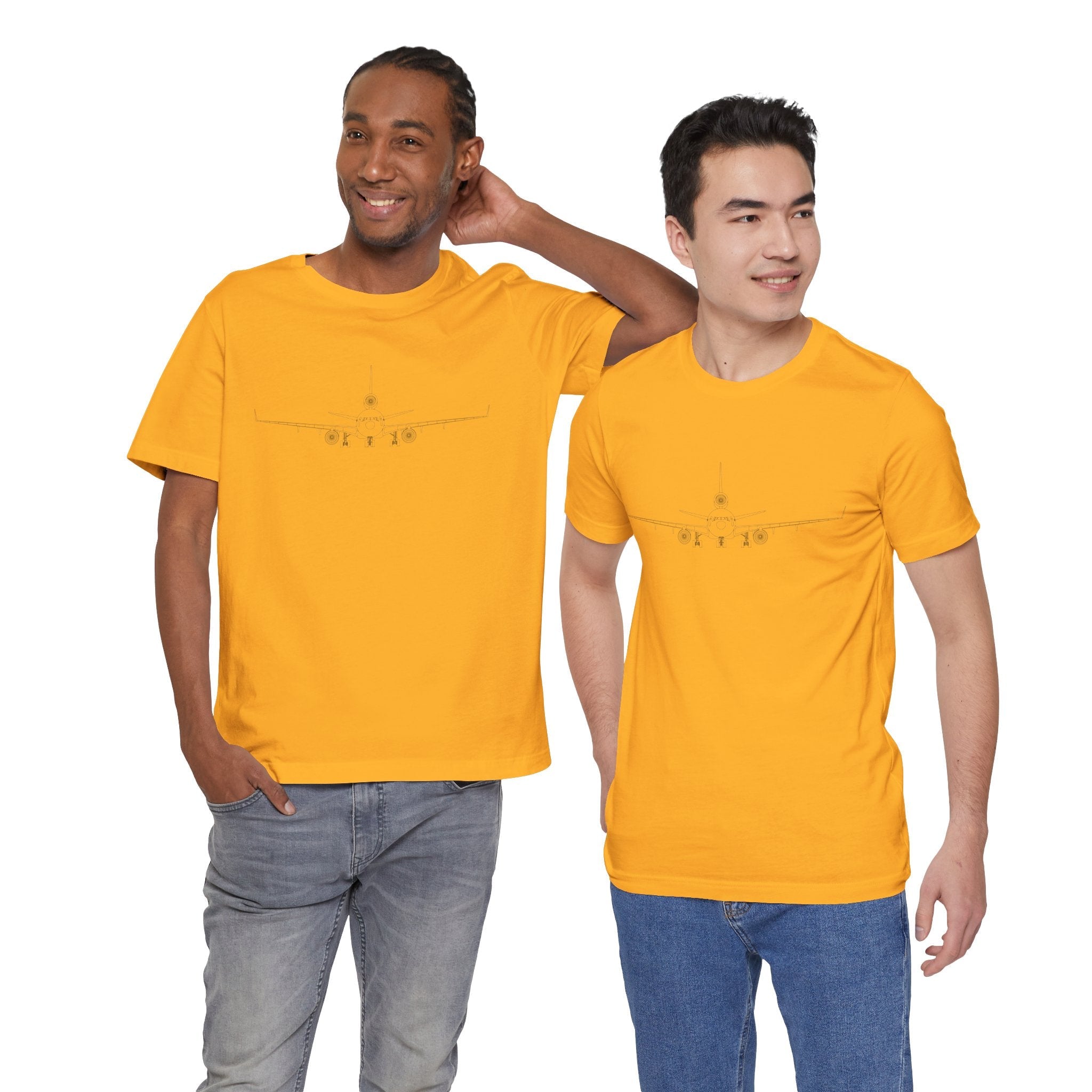 McDonnell Douglas MD-11 Unisex Soft Feel Jersey Short Sleeve Tee - Light Colors - Poly/Cotton - T-Shirt - WCUniforms