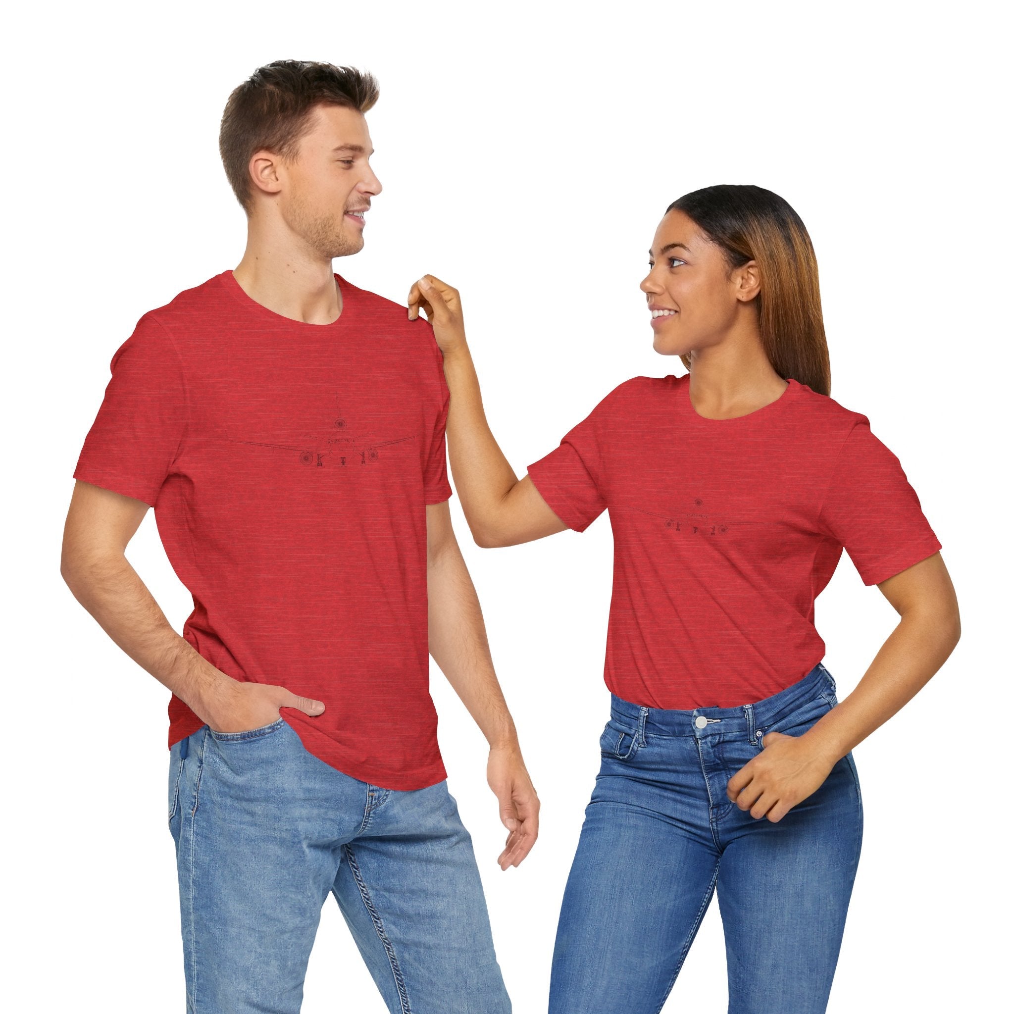 McDonnell Douglas MD-11 Unisex Soft Feel Jersey Short Sleeve Tee - Light Colors - Poly/Cotton - T-Shirt - WCUniforms